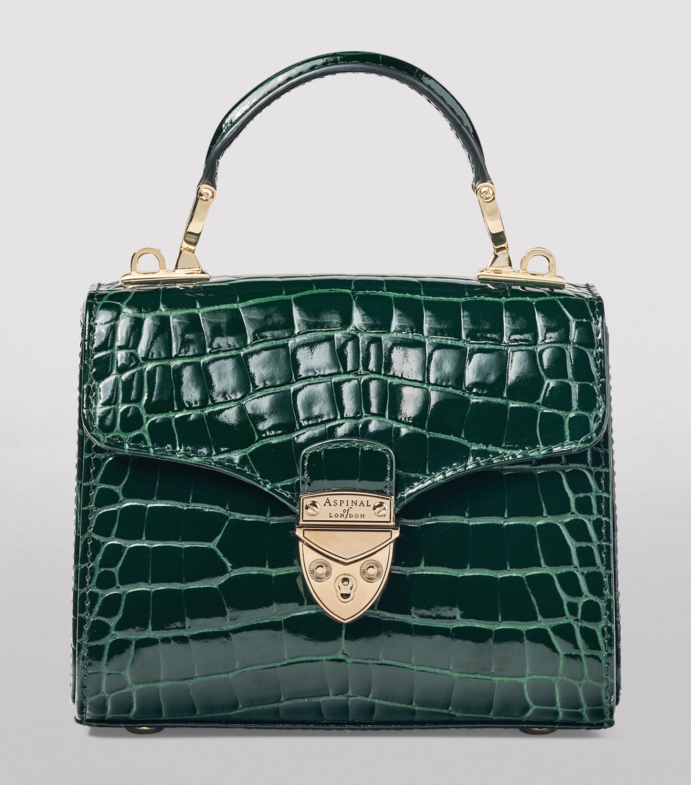 Mini Mayfair Top-Handle Bag EVERGREEN Image 9