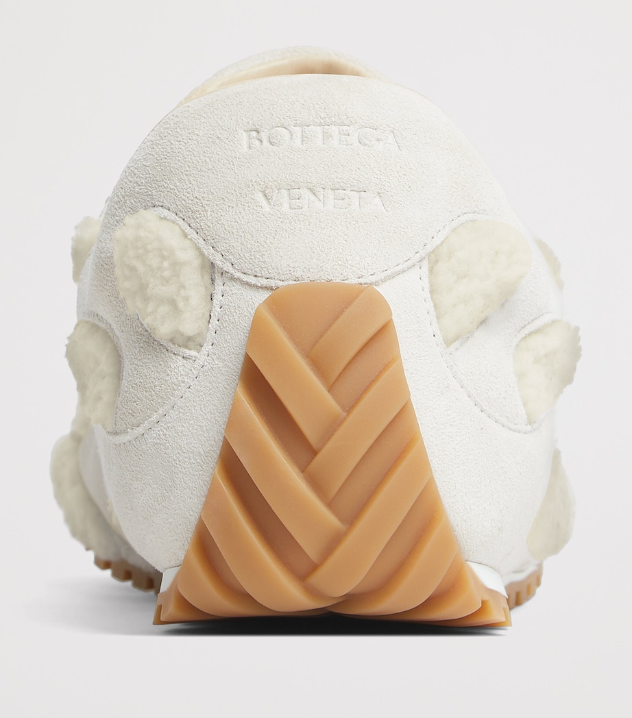 Shearling-Suede Orbit Flash Sneakers 9732 Image 5