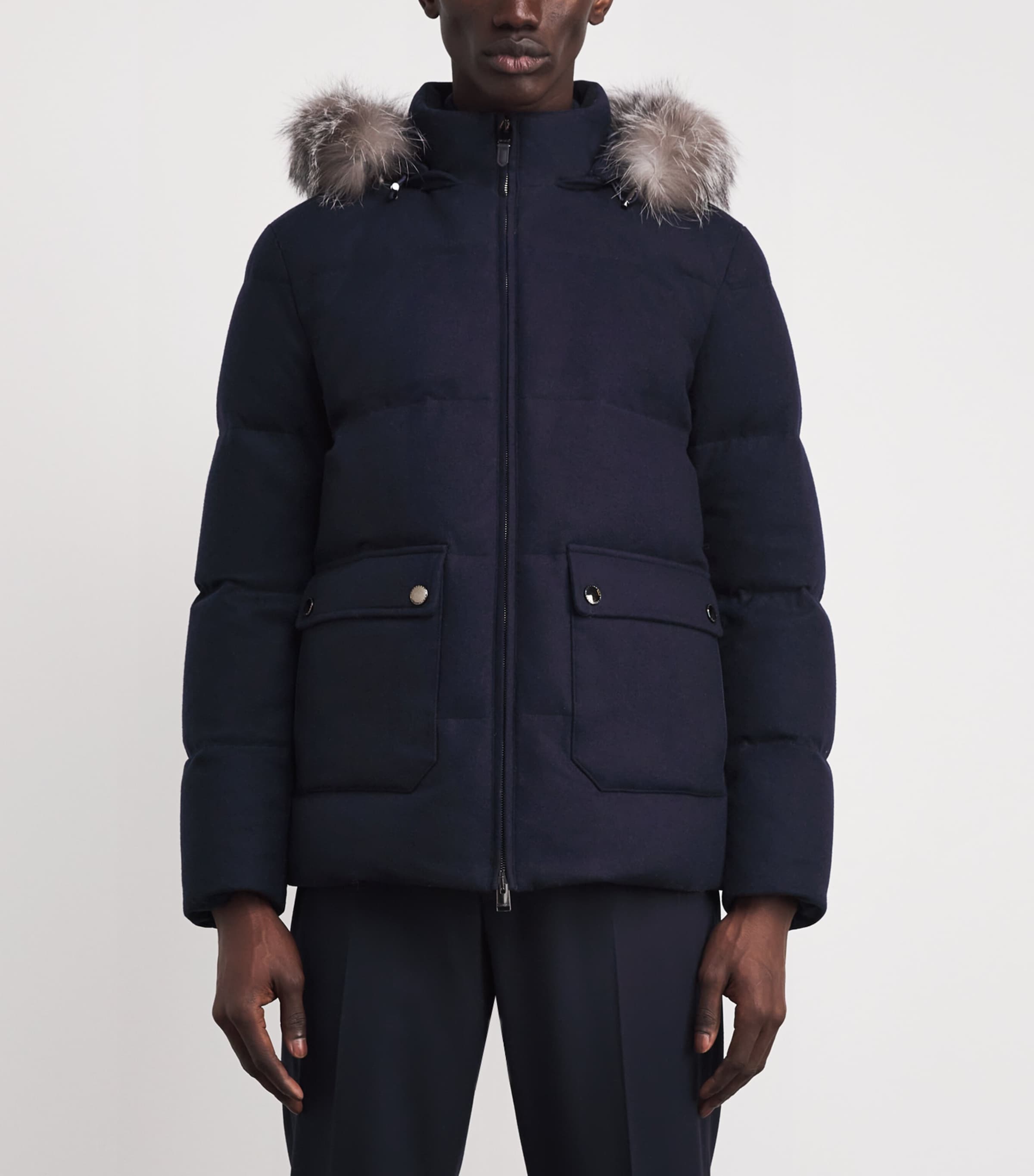 Cashmere Down Puffer Jacket 301 Image 3