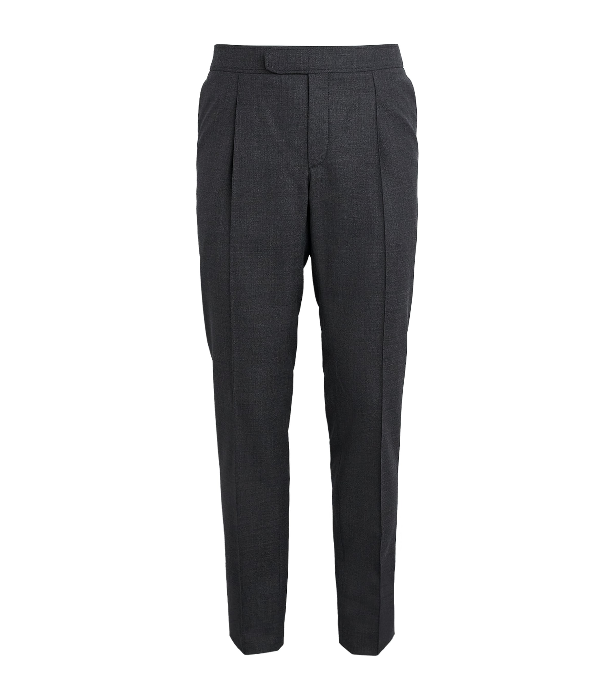 Wool Melbourne Slim Trousers