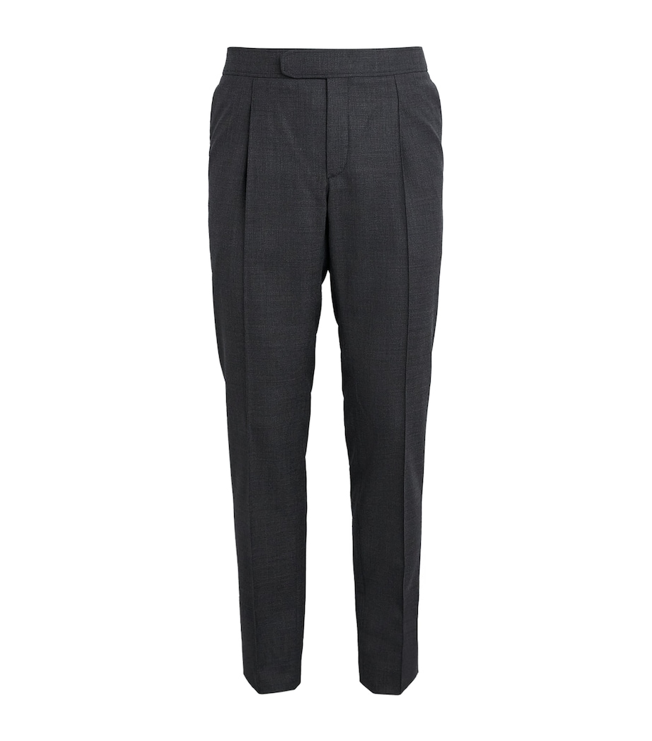 Wool Melbourne Slim Trousers 1100 Image 1
