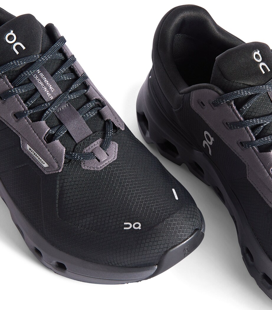 Waterproof Cloudrunner 2 Trainers MAGNET | BLACK Image 7