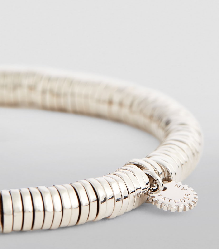 Rhodium-Plated Sterling Silver Bracelet SILVER Image 3