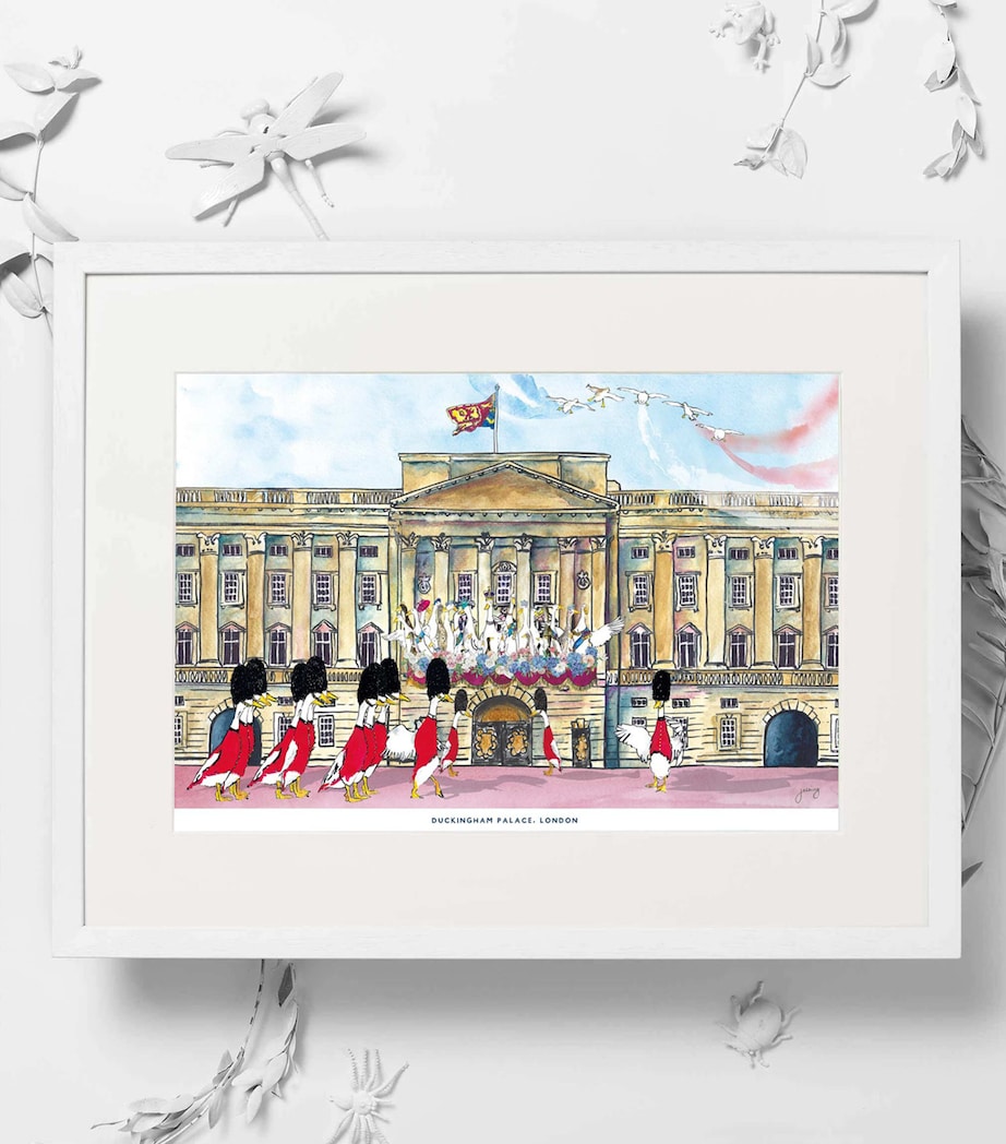 Duckingham Palace Print (42cm x 59cm) MULTI Image 2