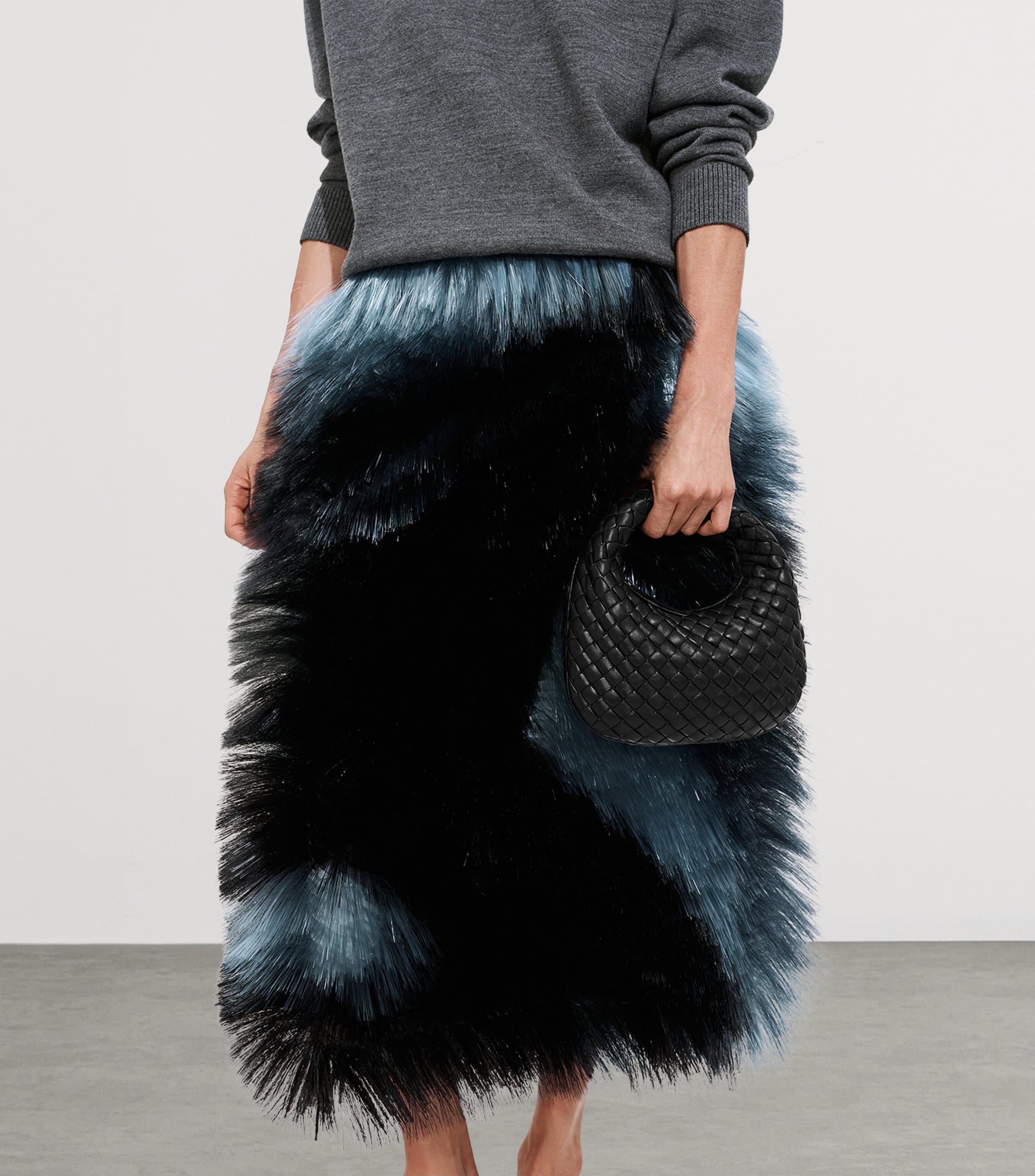Bottega Veneta Baby Leather Veneta Shoulder Bag Image 2