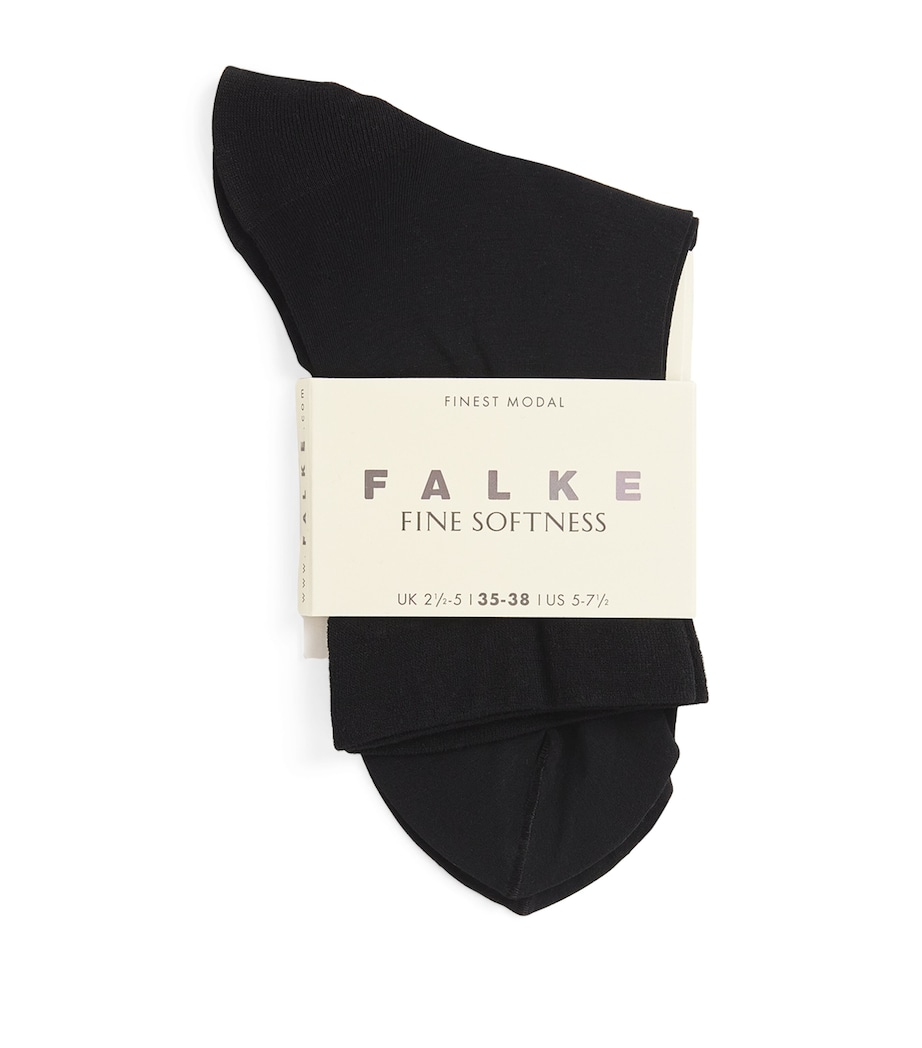 Fine Softness Socks 3000 BLACK Image 1