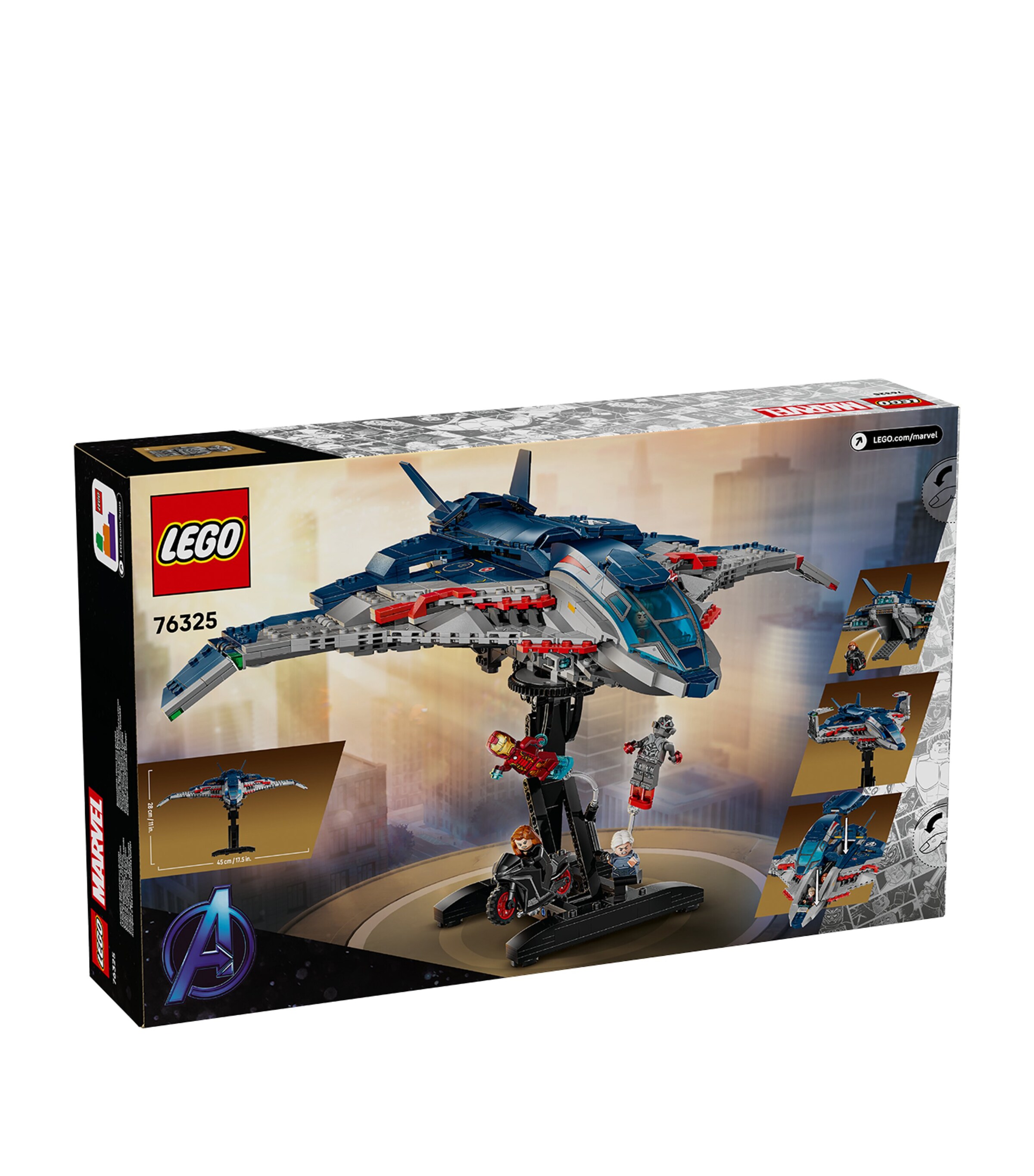 Lego LEGO Marvel Avengers: Age of Ultron Quinjet 76325 Image 3