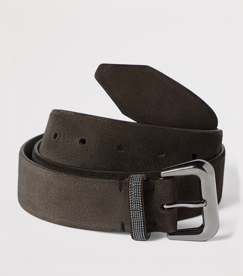 Brunello Cucinelli Suede Monili Belt Image 3