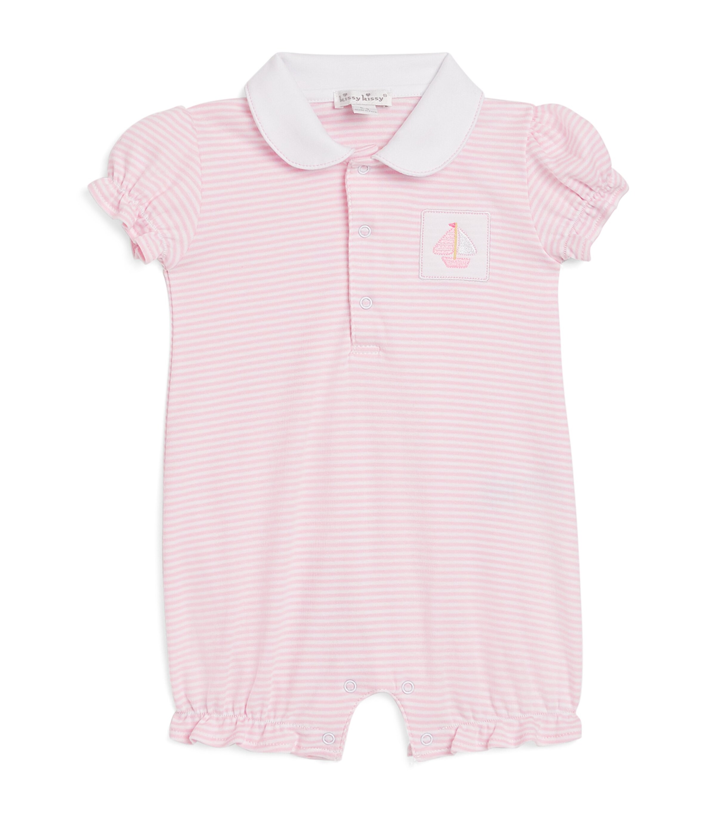 KISSY KISSY PIMA COTTON STRIPE PLAYSUIT