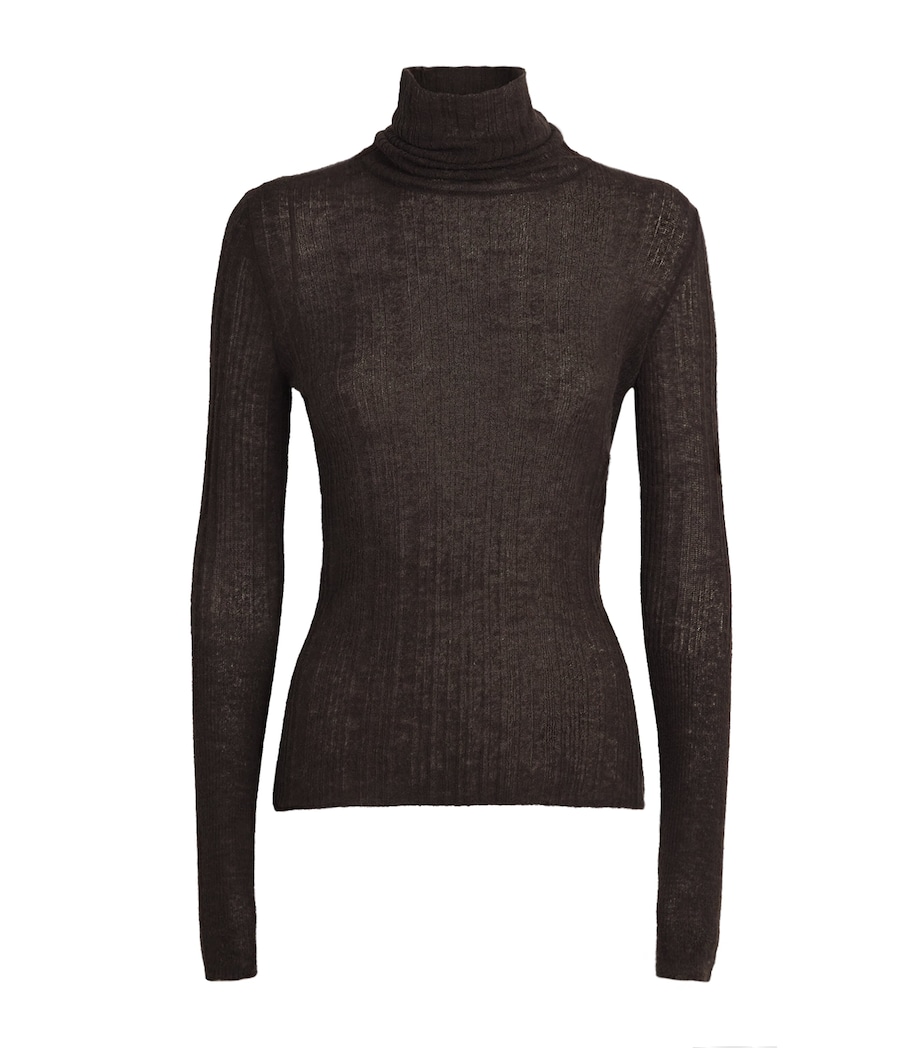 Wool-Blend Molony Rollneck Sweater COCOA Image 1