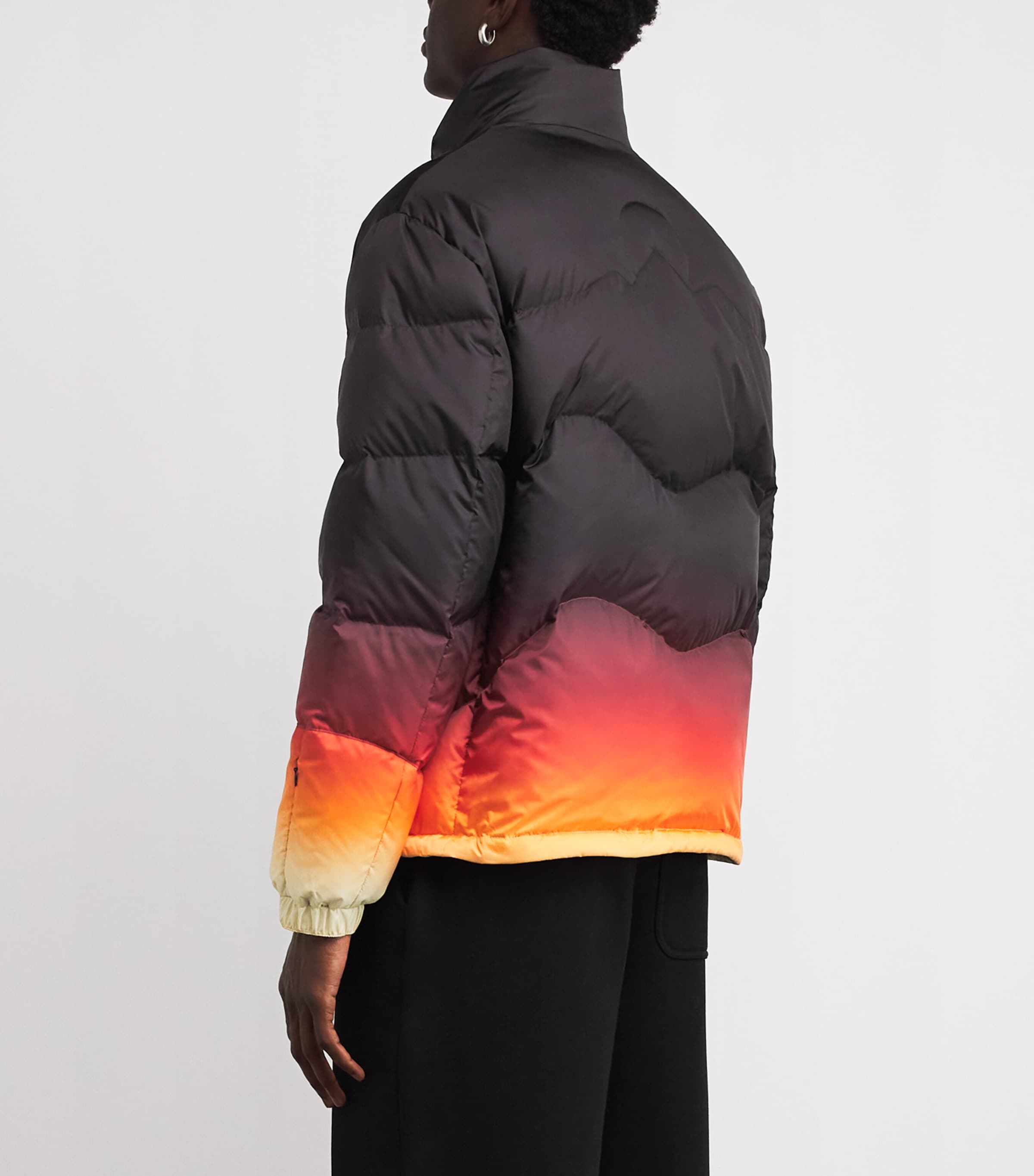 Quilted Gradient Puffer Jacket GRADIENT Image 4