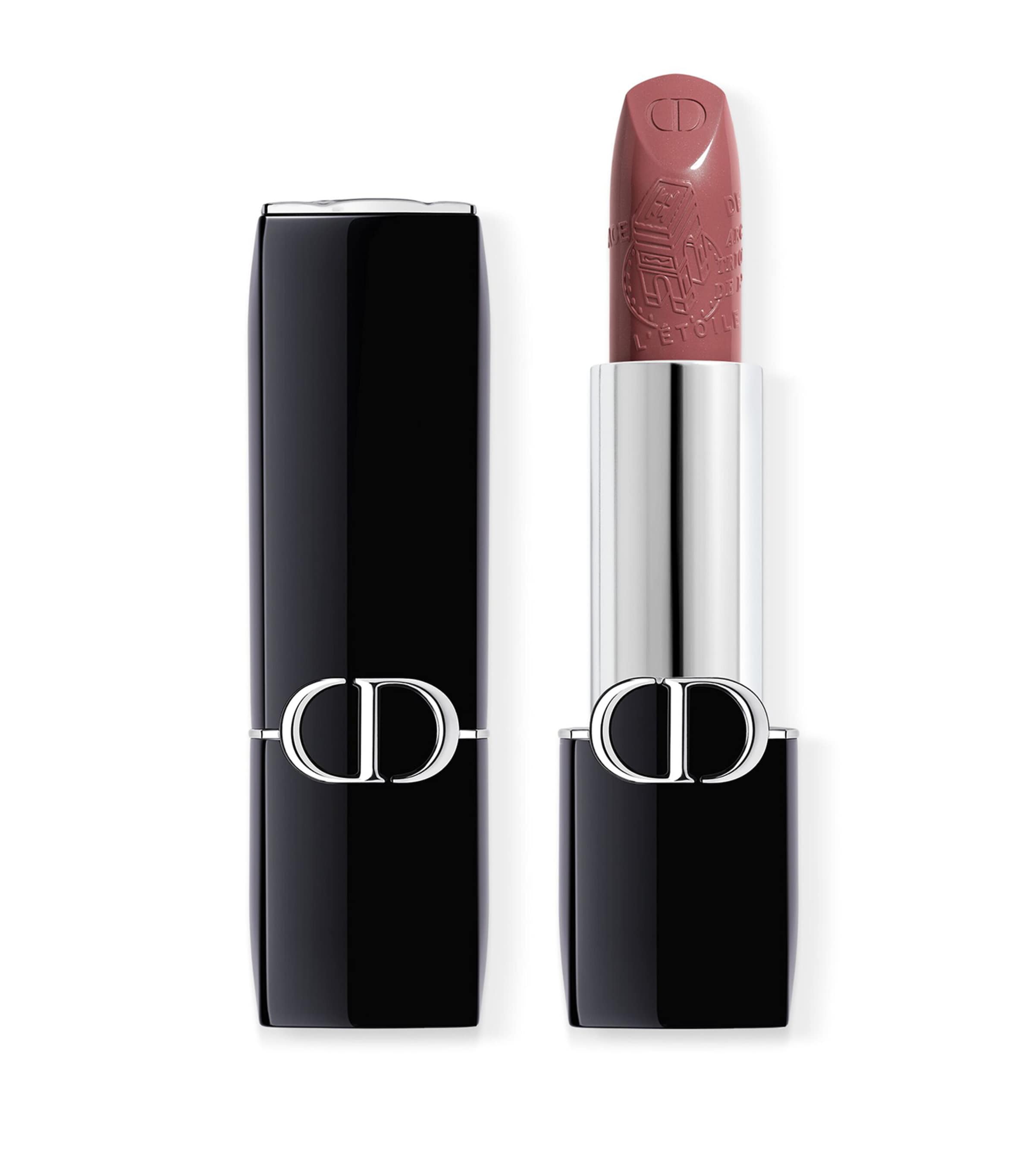 Dior Plan De Paris Collection Rouge  Couture Satin Lipstick In White