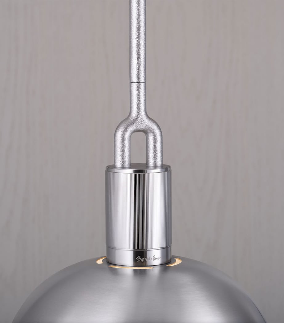 Globe Forked Pendant Light STEEL Image 7