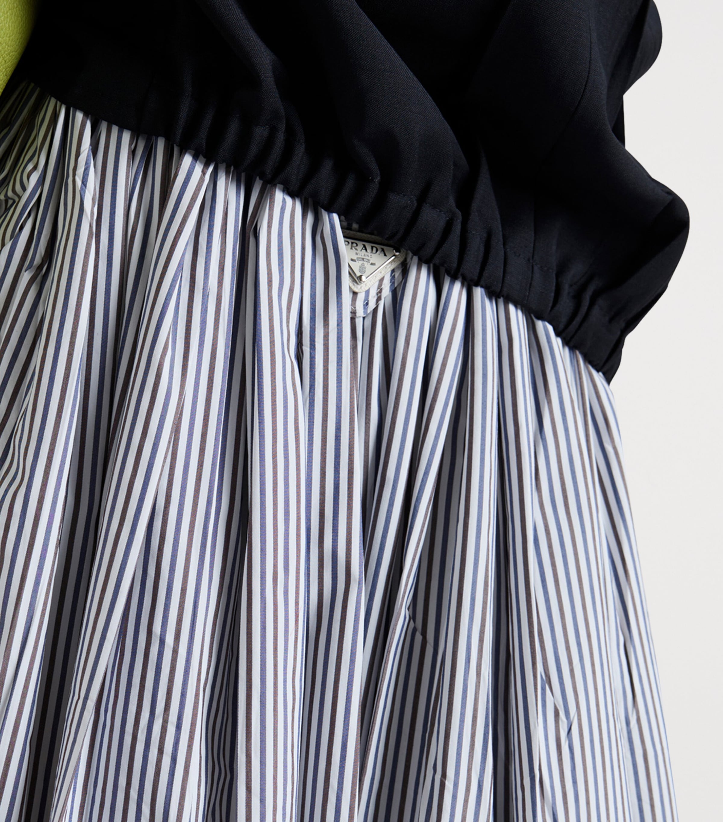 Prada スカート Striped poplin skirt 関税込 Prada Poplin Stripe Skirt | Harrods UK