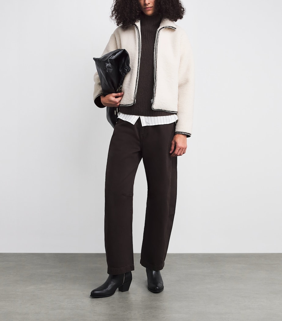 Faux Shearling Mai Jacket IVORY Image 2