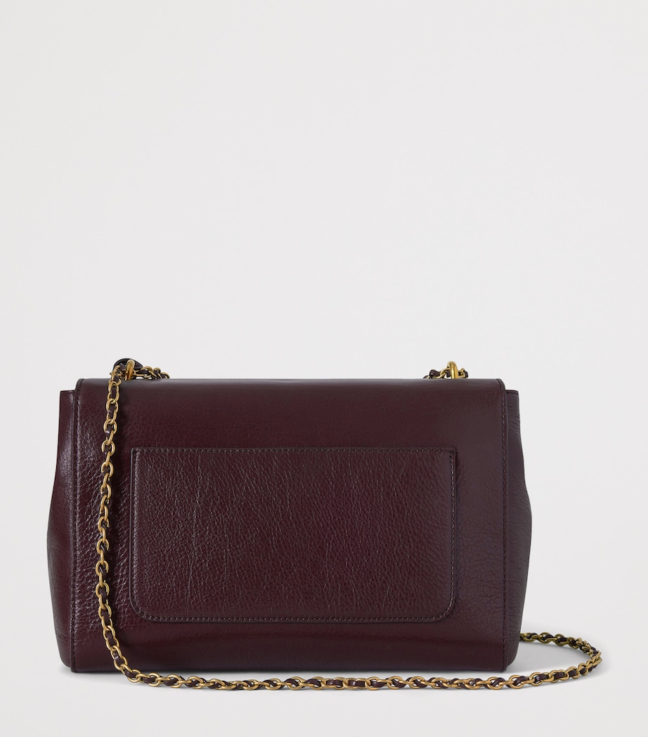 Mulberry Medium Leather Lily Shoulder Bag Oxblood Image 2