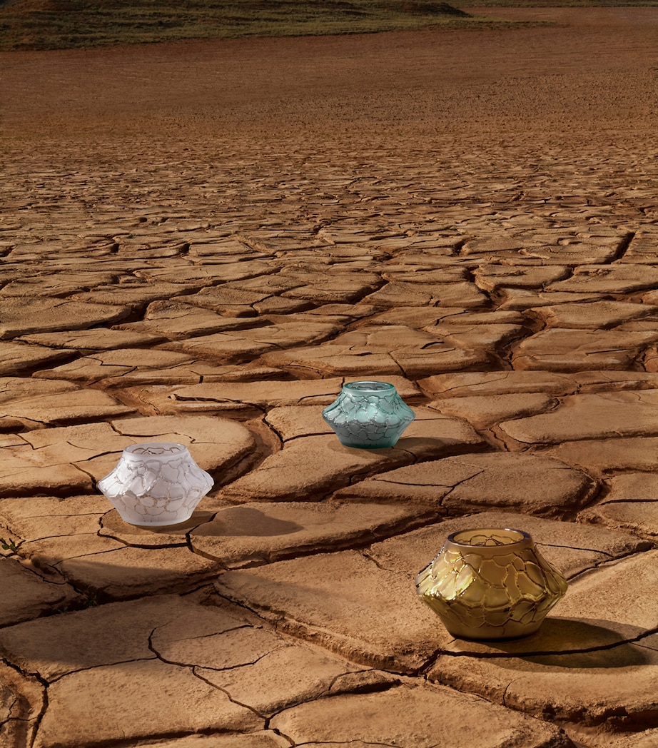Crystal Caldera Vase-Votive (10.5cm) BLEU PERS+?POLIS Image 2