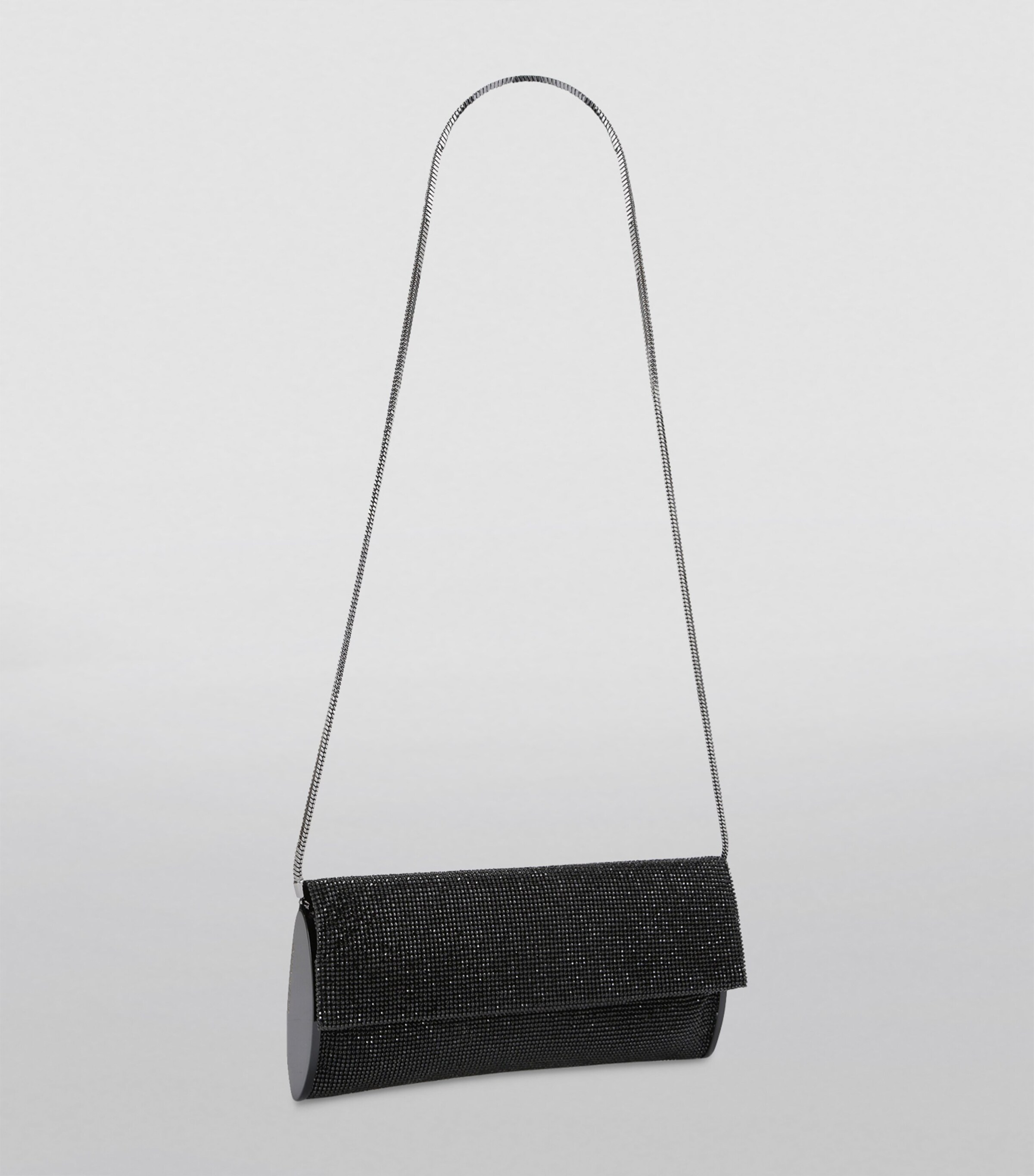 Benedetta Bruzziches Embellished Kate Clutch Bag Black Image 3