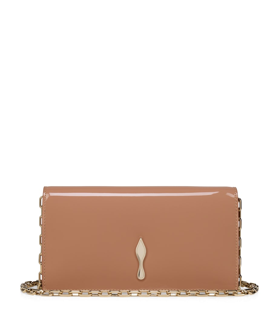 Bettina Patent Leather Clutch Bag CM3T Image 1