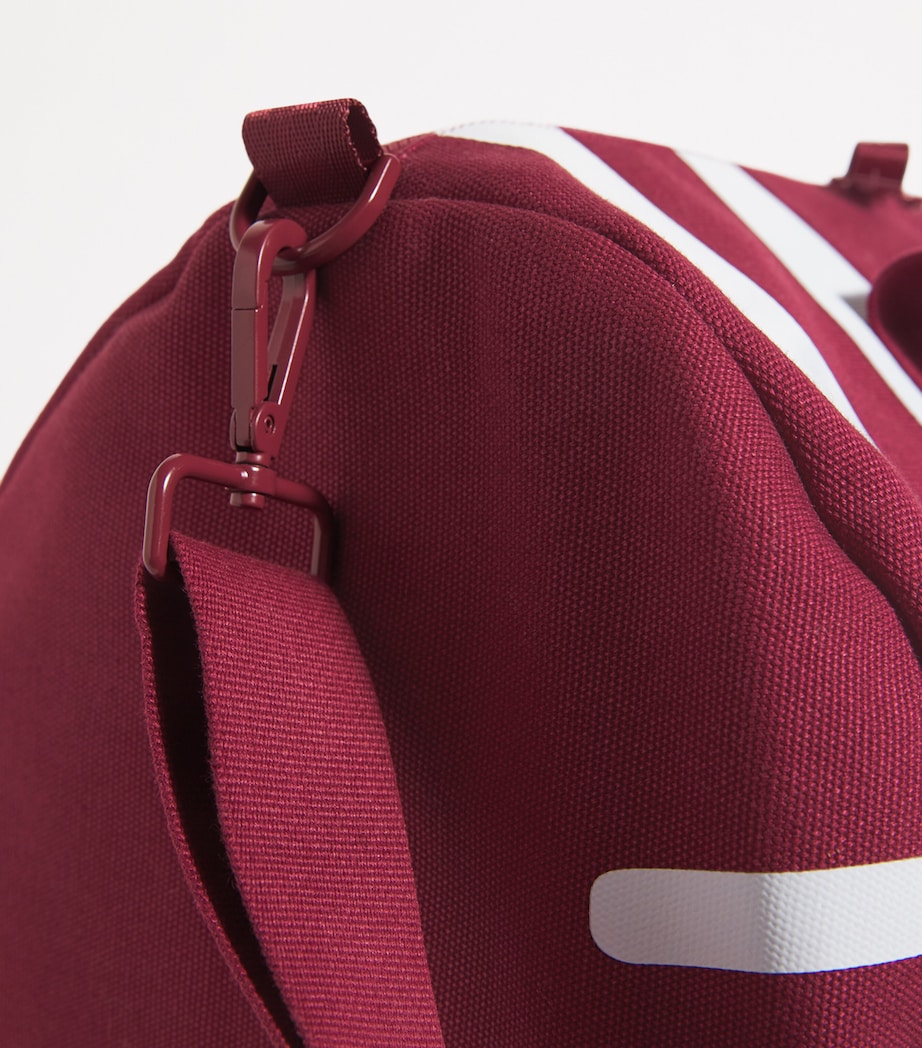 Cotton Logo Barrel Bag BERRY Image 6