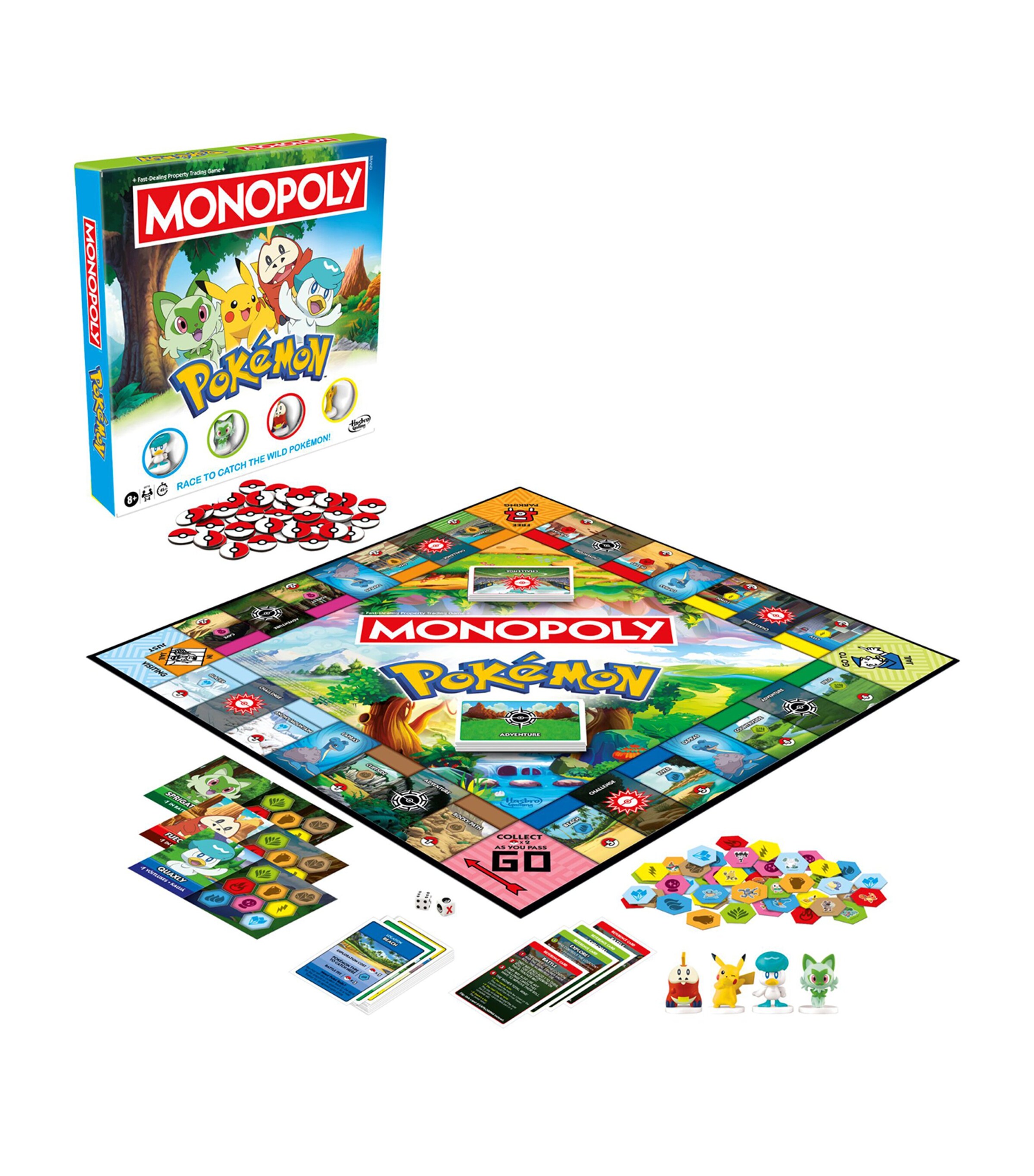 Hasbro Games Monopoly Pokémon Edition Board Game Image 2