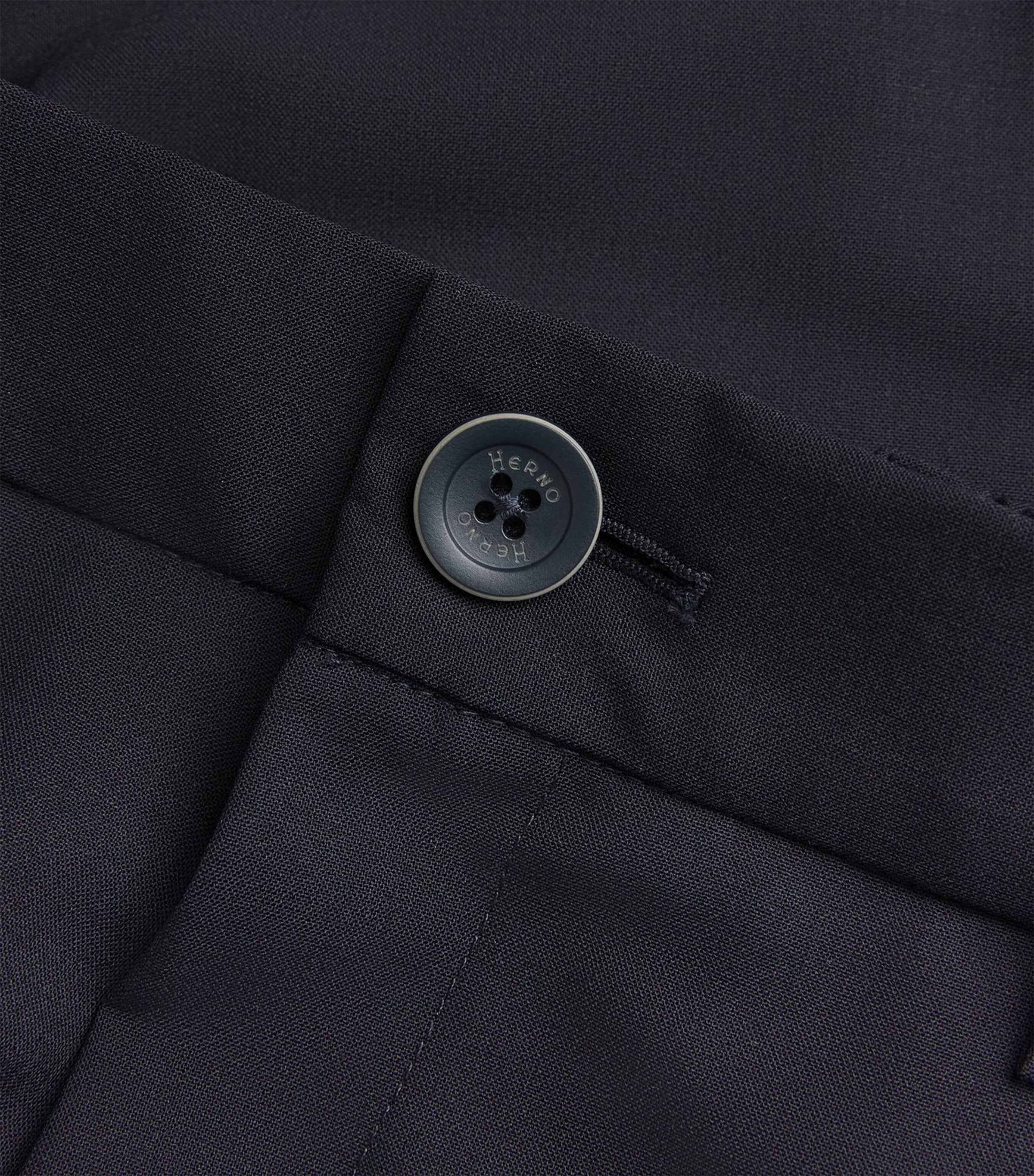 Technical Half-Elasticated Trousers 9200 BLU Image 5