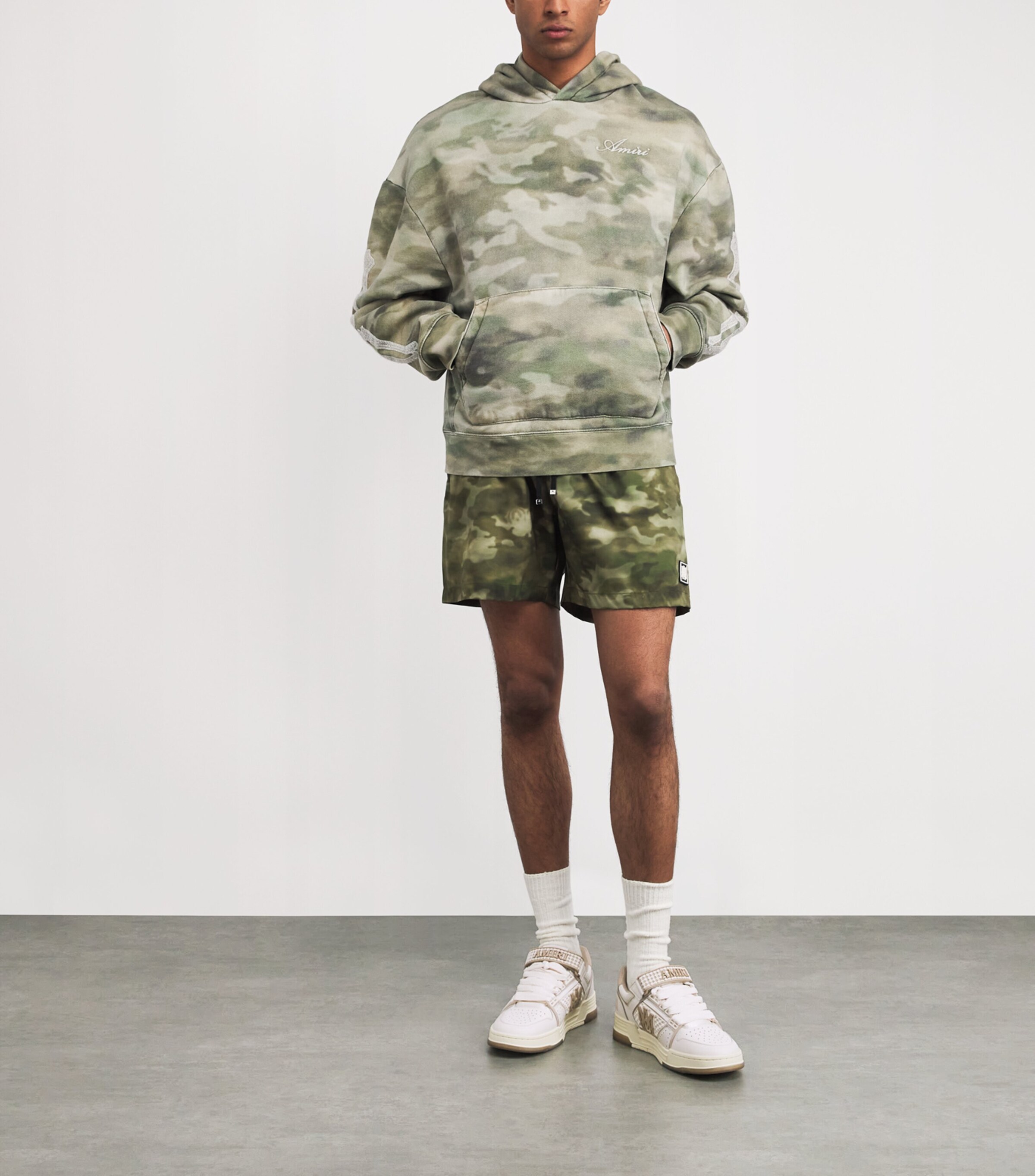 Leather MA Skyline Sneakers ALABASTER Image 6