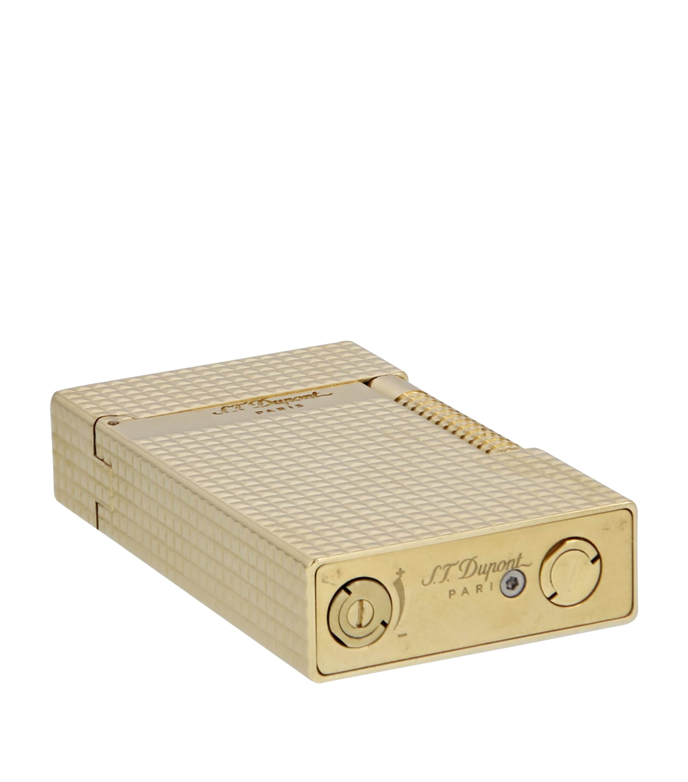 S.T. Dupont Gold-Plated New Grand Dupont Lighter Gold Image 5