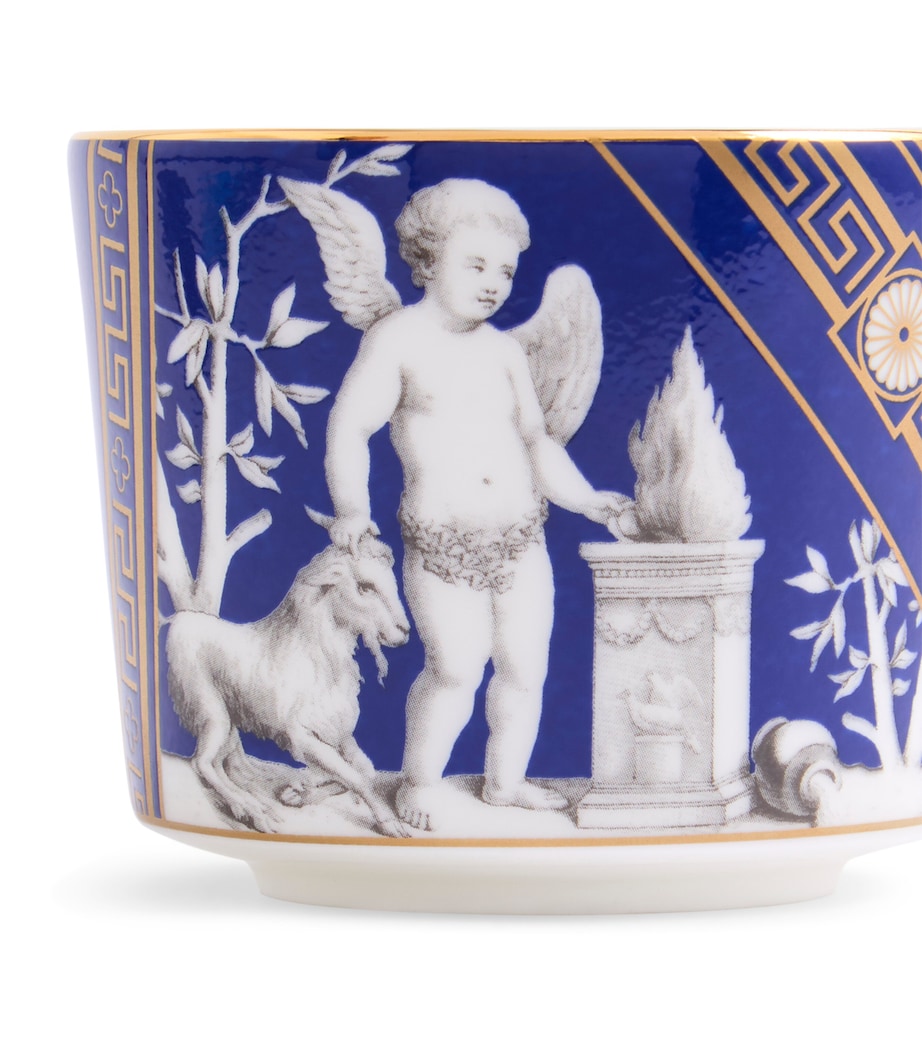 Renaissance Teacup and Saucer BLUE Image 5