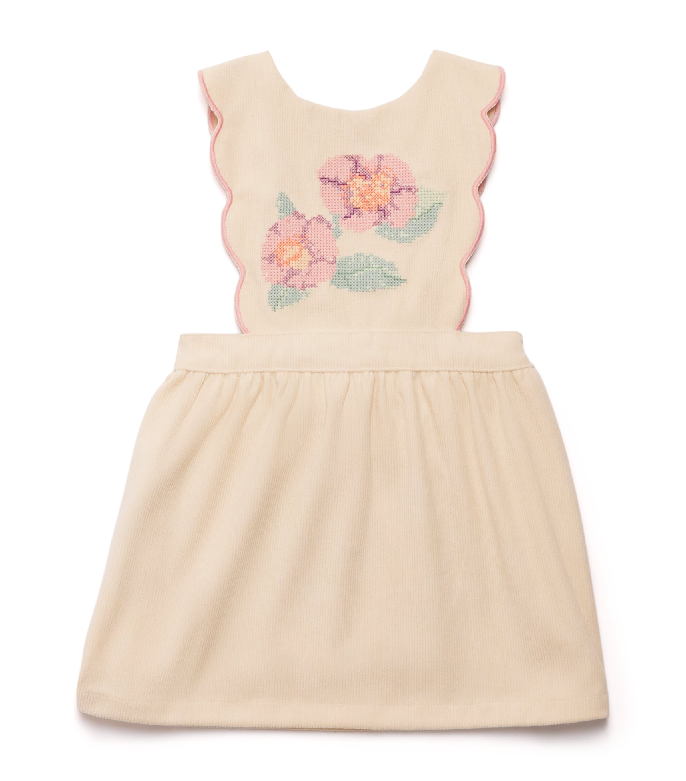 Gingersnaps Anneliese Pinafore Dress In Multi