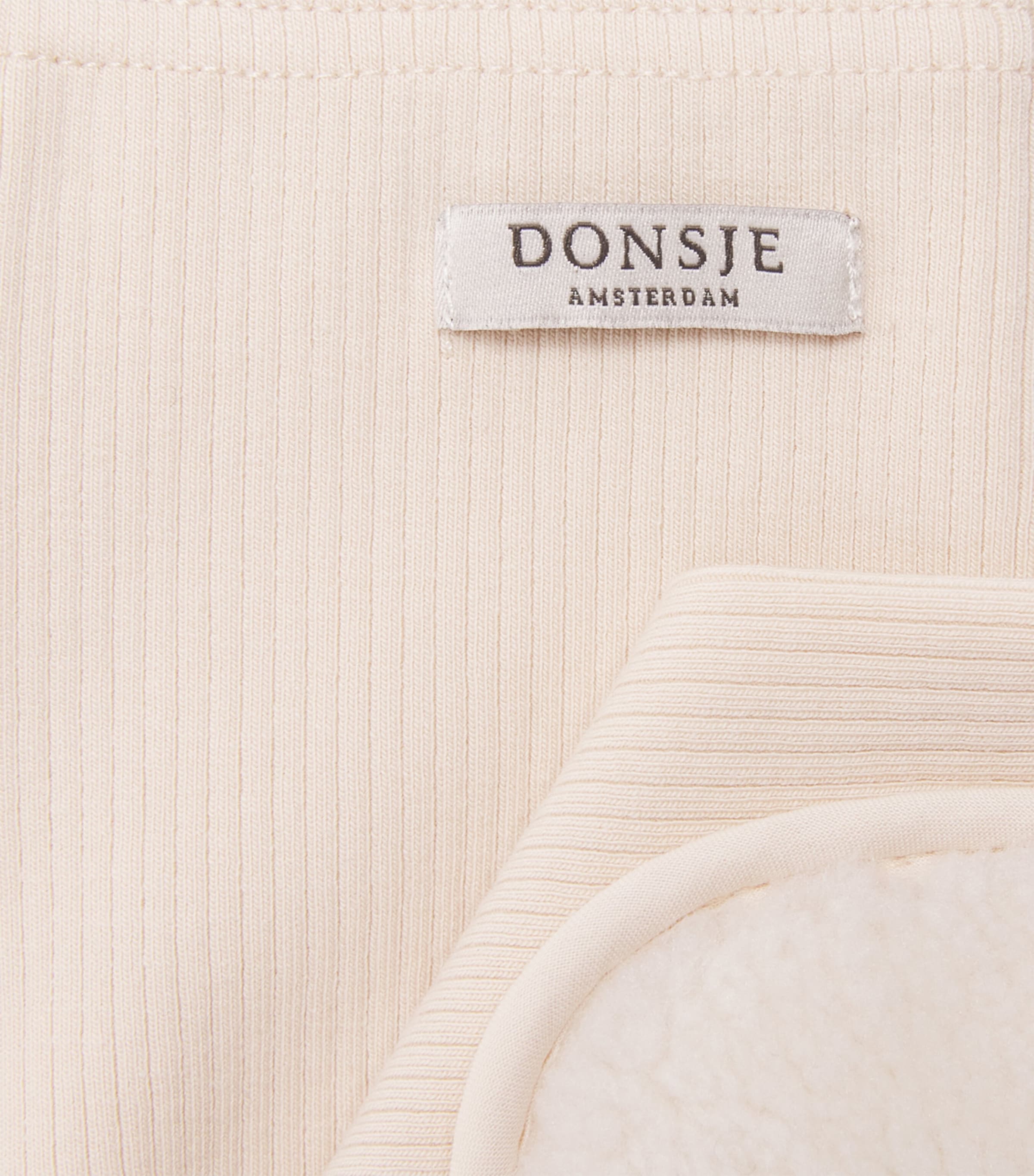 Donsje Stretch-Cotton Patch-Detail Keene Leggings (0 Months-4 Years) Macaroon Image 3