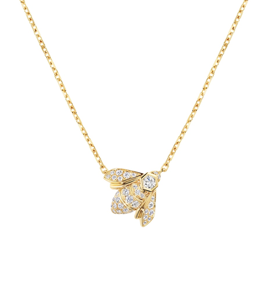 Yellow Gold and Diamond Bee de Chaumet Necklace YELLOW GOLD Image 1