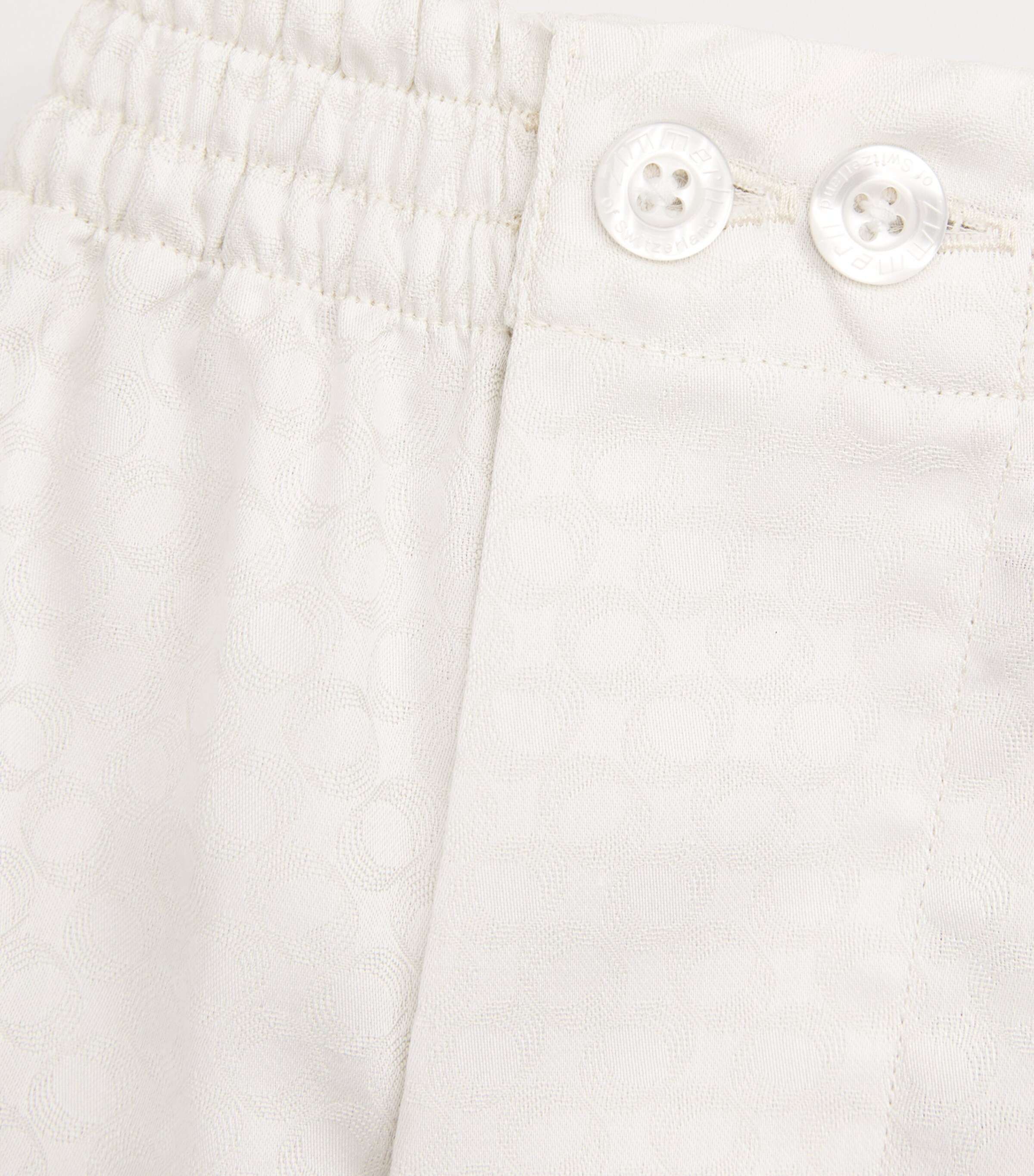 Zimmerli Mens Cotton Luxury Jacquard Boxer Shorts Sphere Beige Image 5