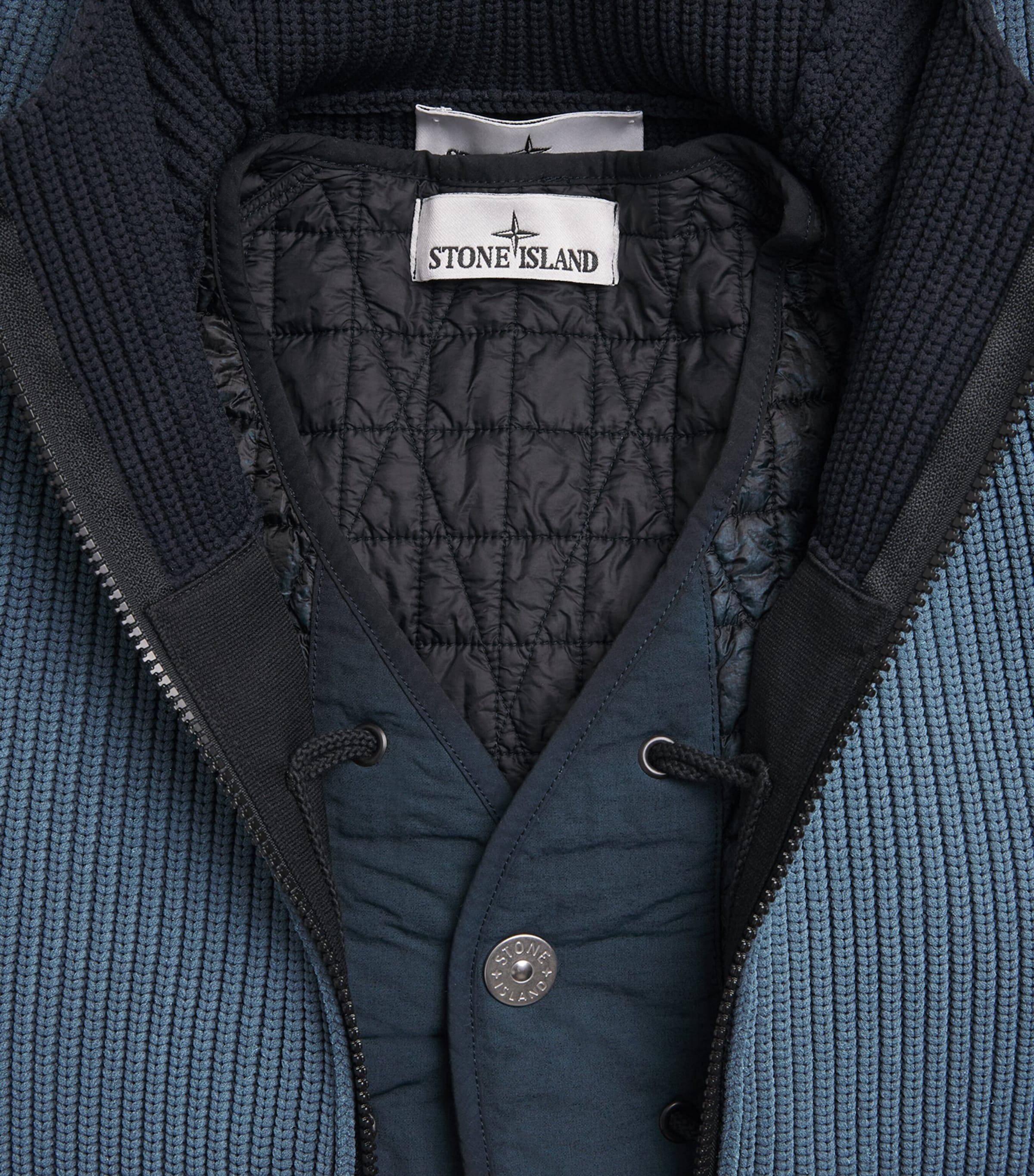 President’s Knit Corrosion Zip-Up Hoodie V0120 Image 5