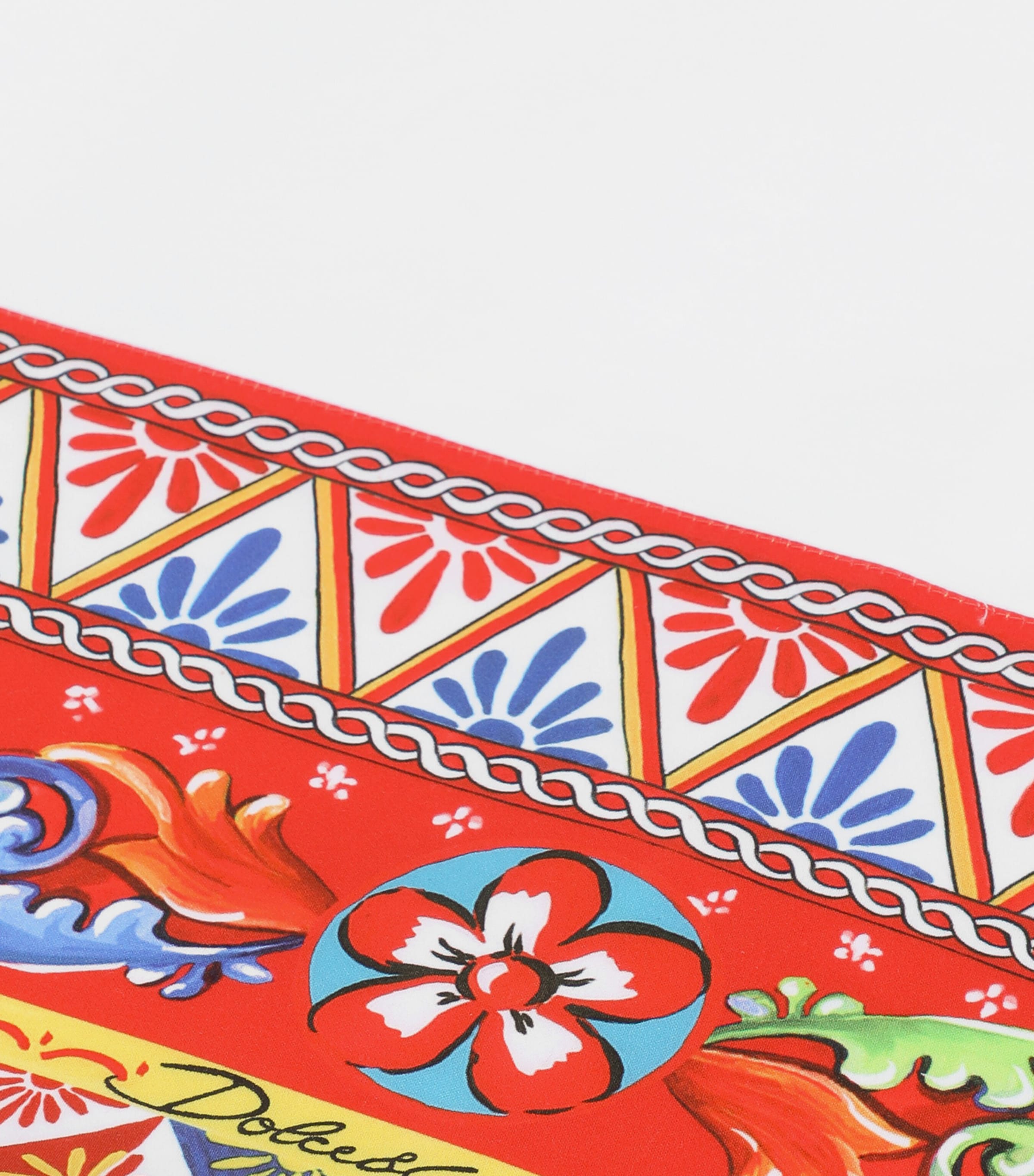 Cotton Carretto King Flat Sheet (260cm x 280cm) UC123-BIANCO/CARRETT Image 3