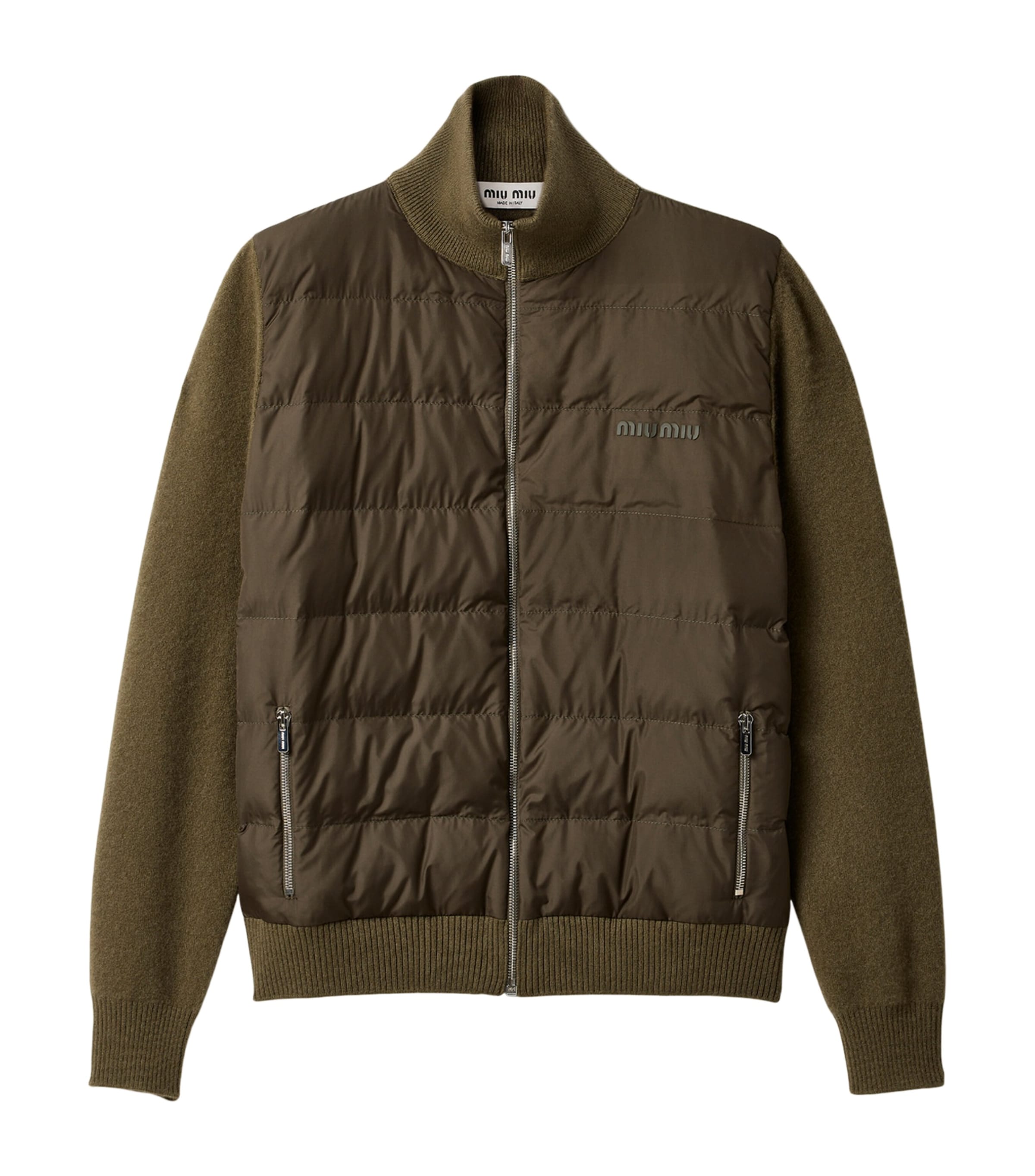 Cashmere Down-Filled Jacket F0393 Image 1