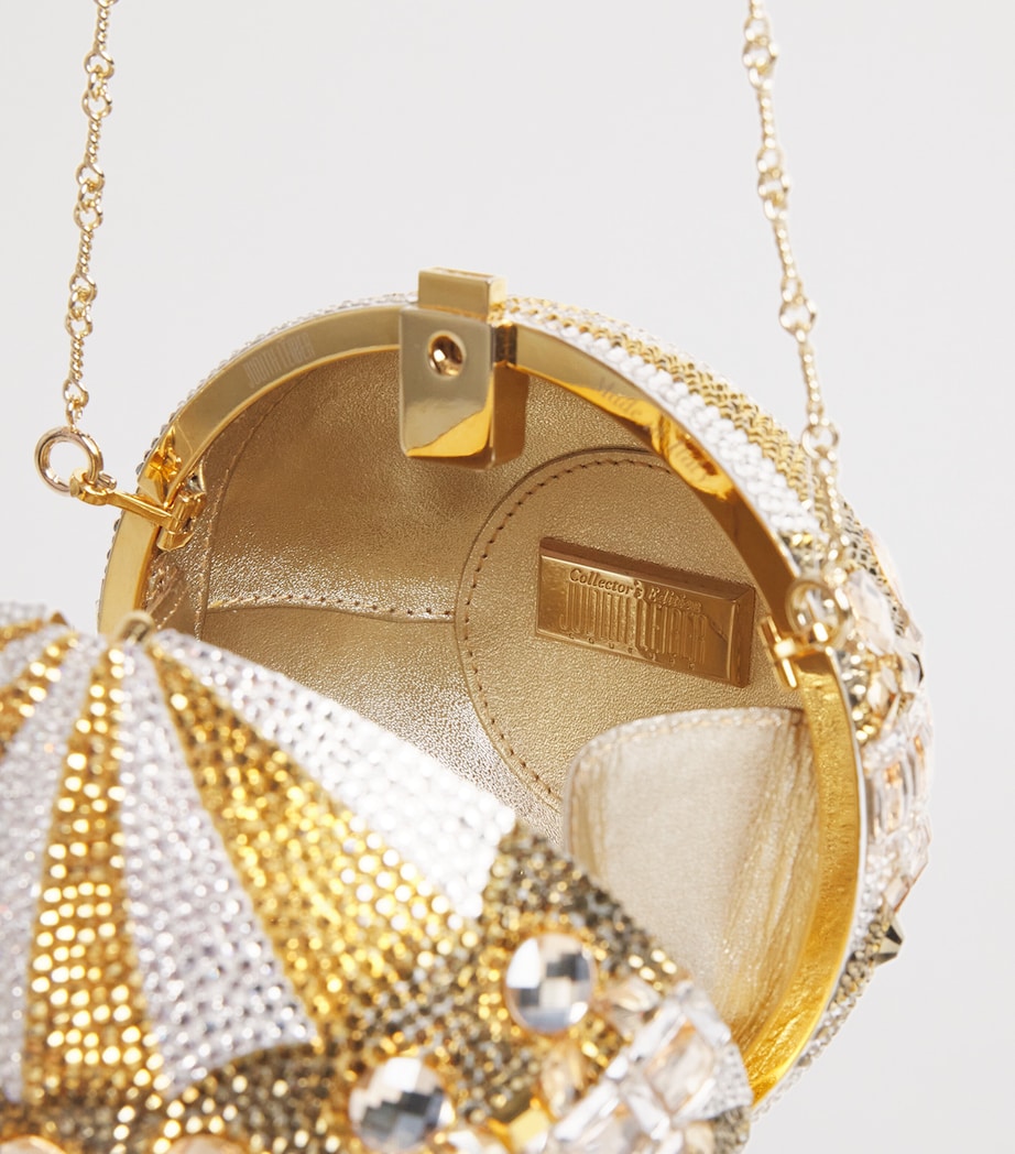 Judith Leiber Hot Air Balloon Top-Handle Bag Caumt Chmpgn Mlti Image 5