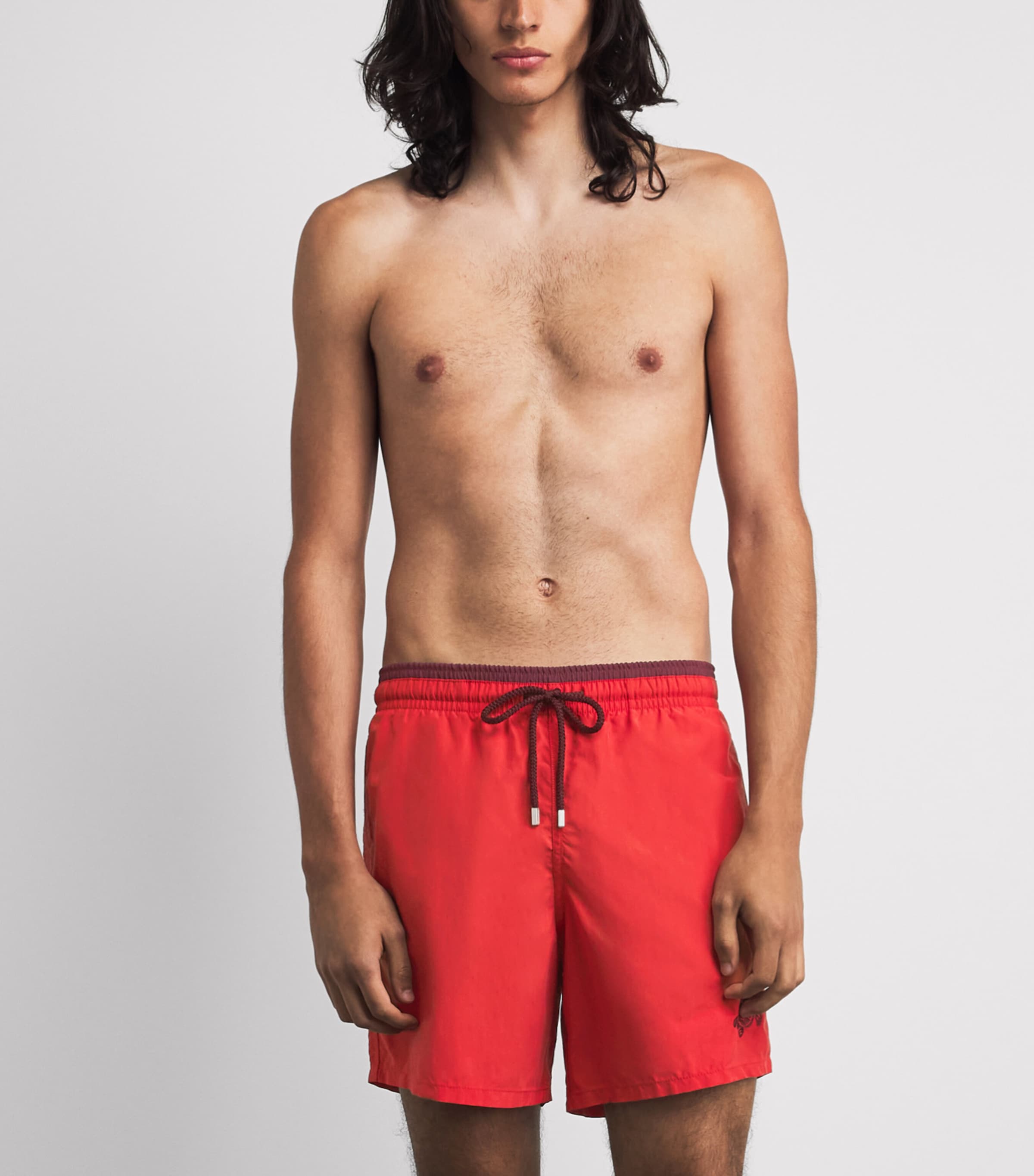Vilebrequin Mens Embroidered Moka Swim Shorts Dalia Image 2