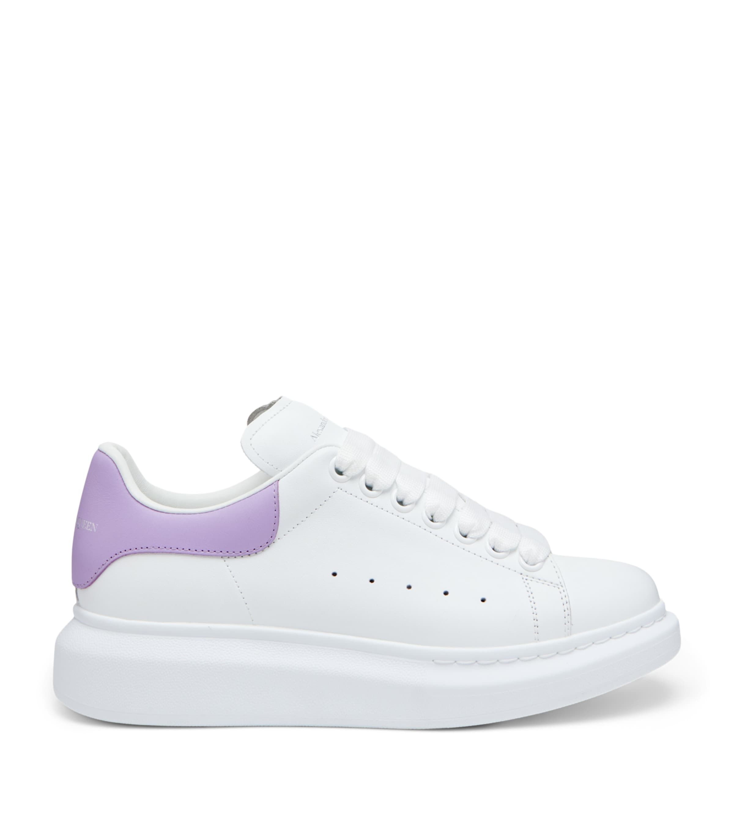 McQueen Leather Oversized Sneakers | Women Shoes | Trainers | Low-Top Trainers | Women New In | Womens Shoes | Designers | McQueen