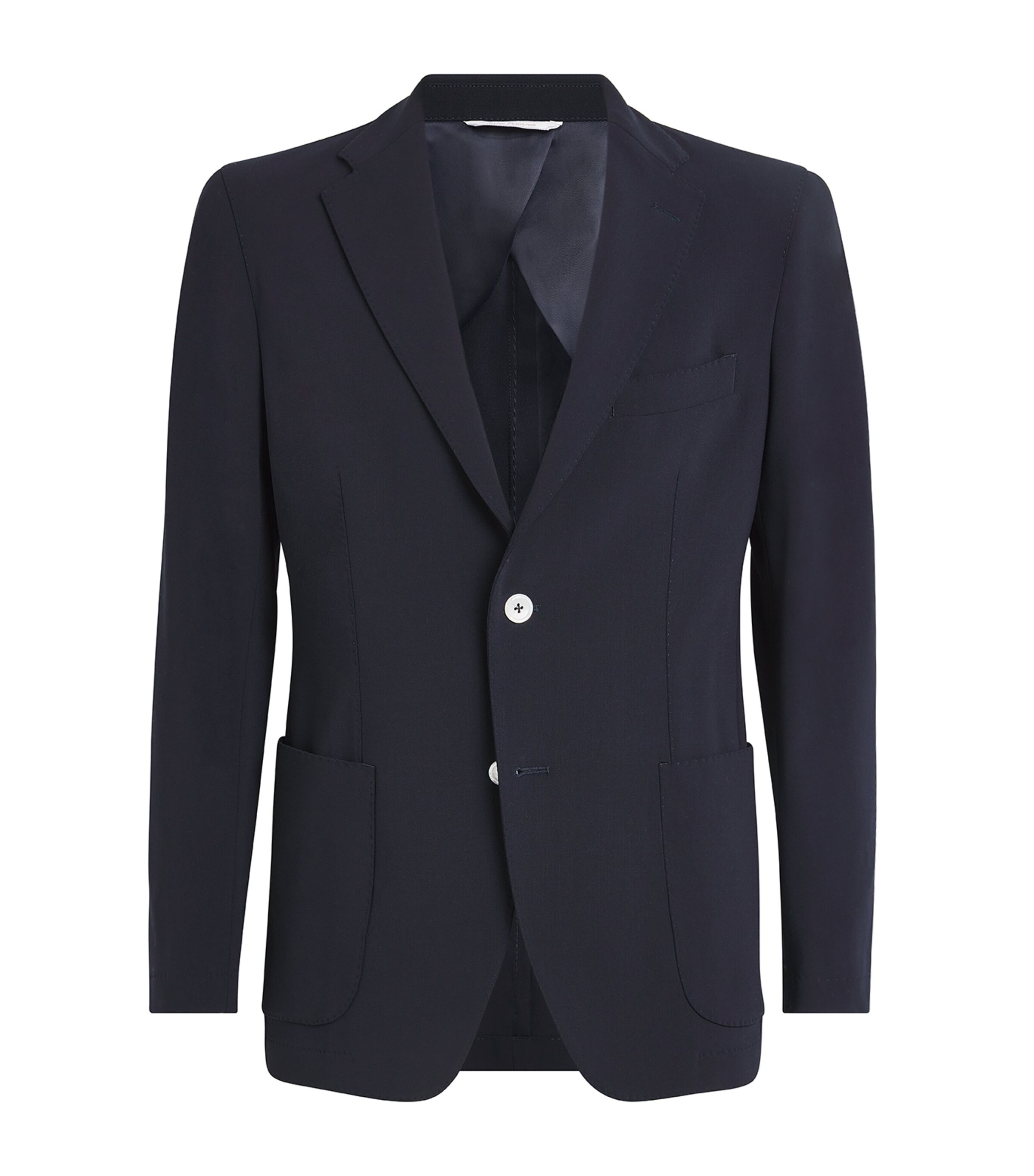 Stretch-Wool Blazer 16 NAVY Image 1