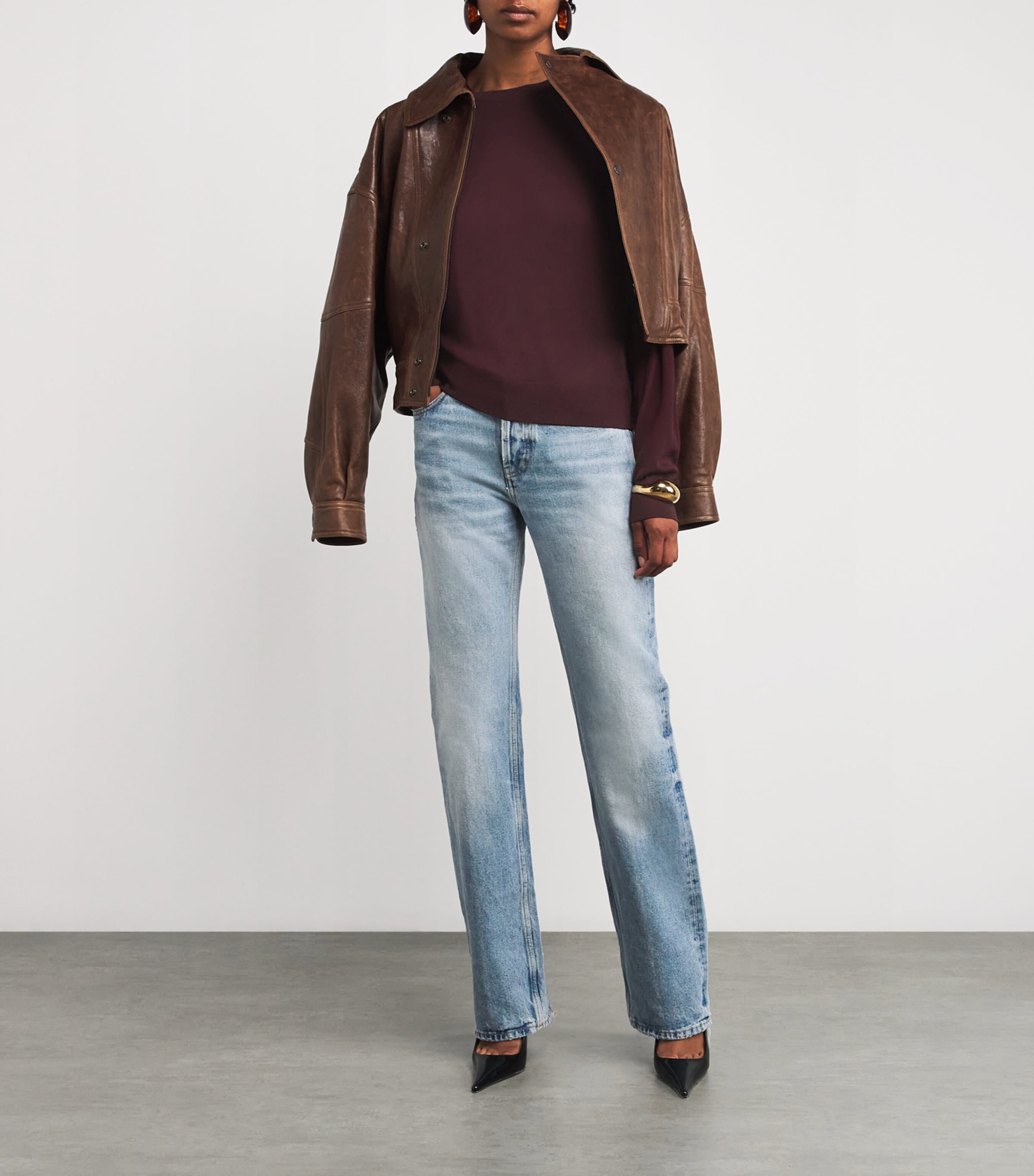 Wool Crew-Neck Sweater 6040 Image 2