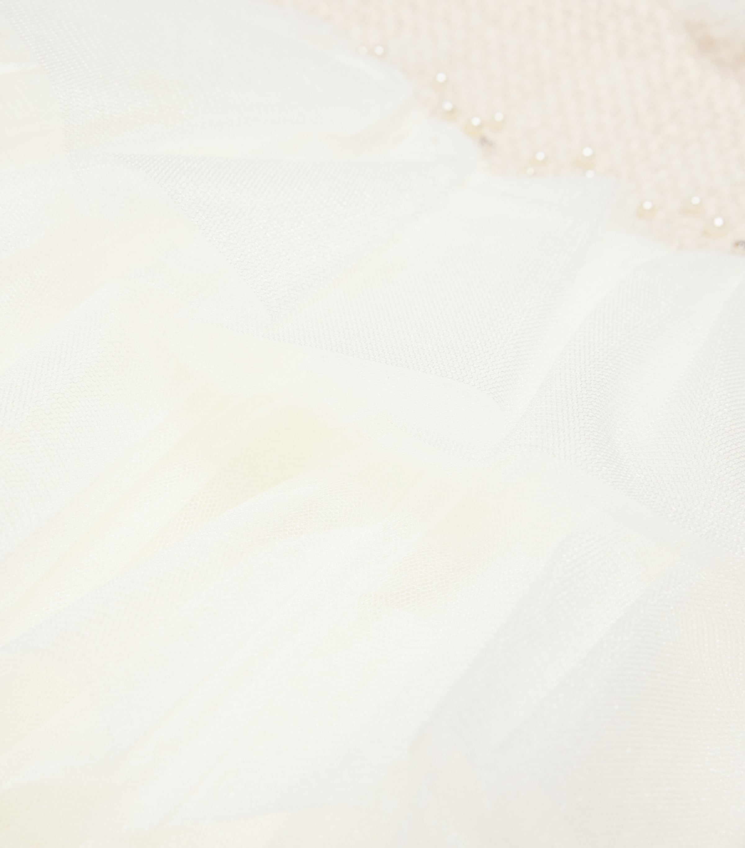 Tweed and Tulle Panna Dress (1-24 Months) PANNA Image 3