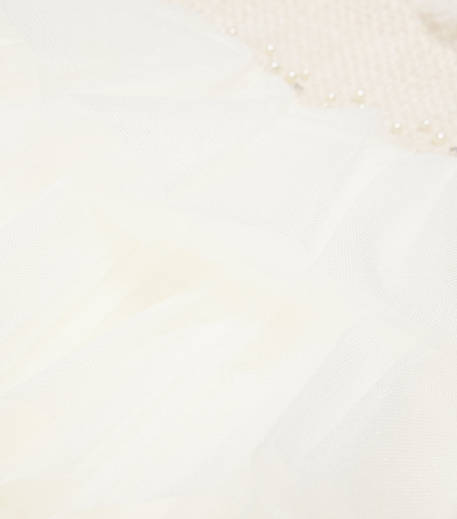 Tweed and Tulle Panna Dress (1-24 Months) PANNA Image 3