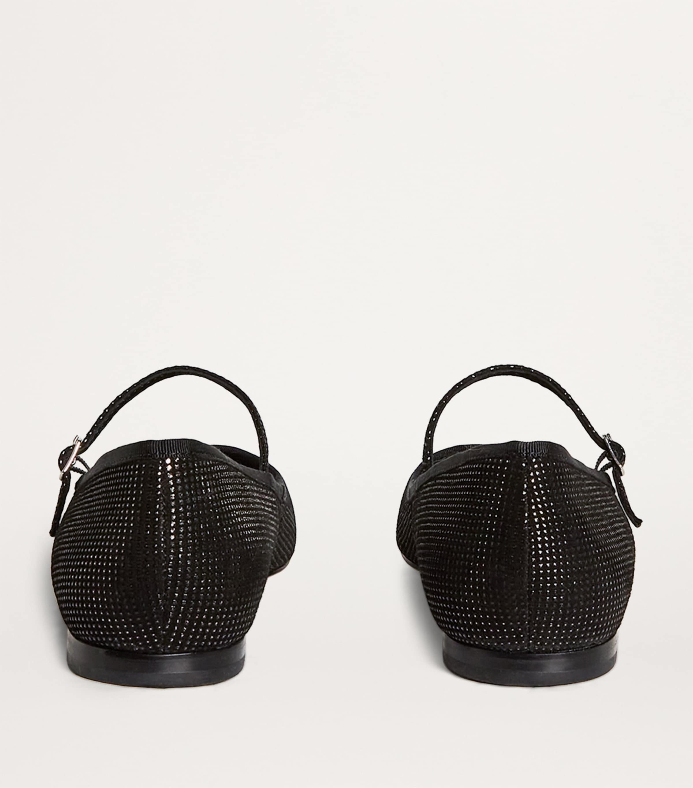 Embellished Jolie Ballet Flats BLACK Image 4