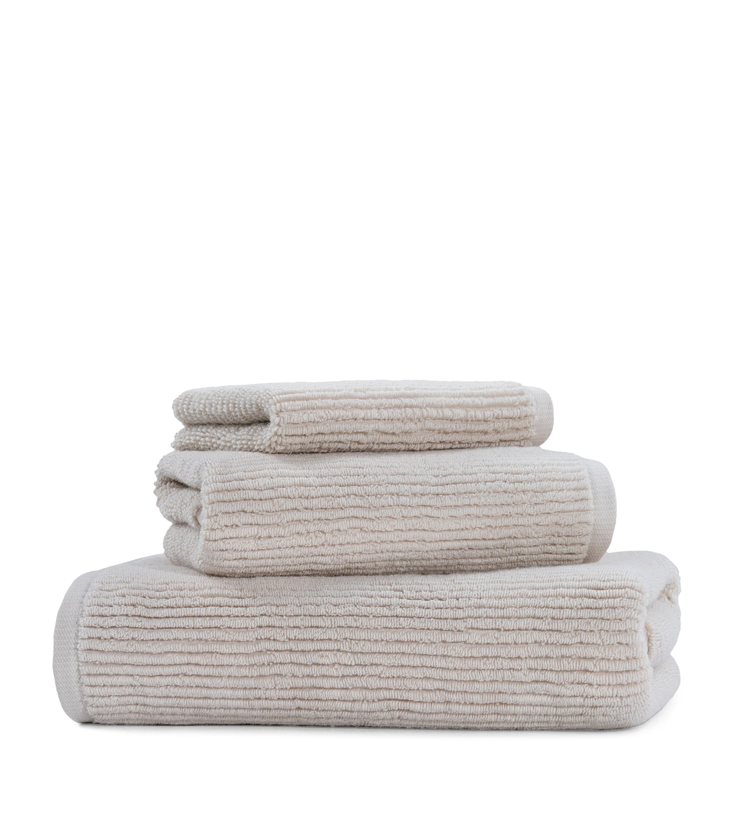 Hamam Organic Cotton Raya Bath Towel In Neutral