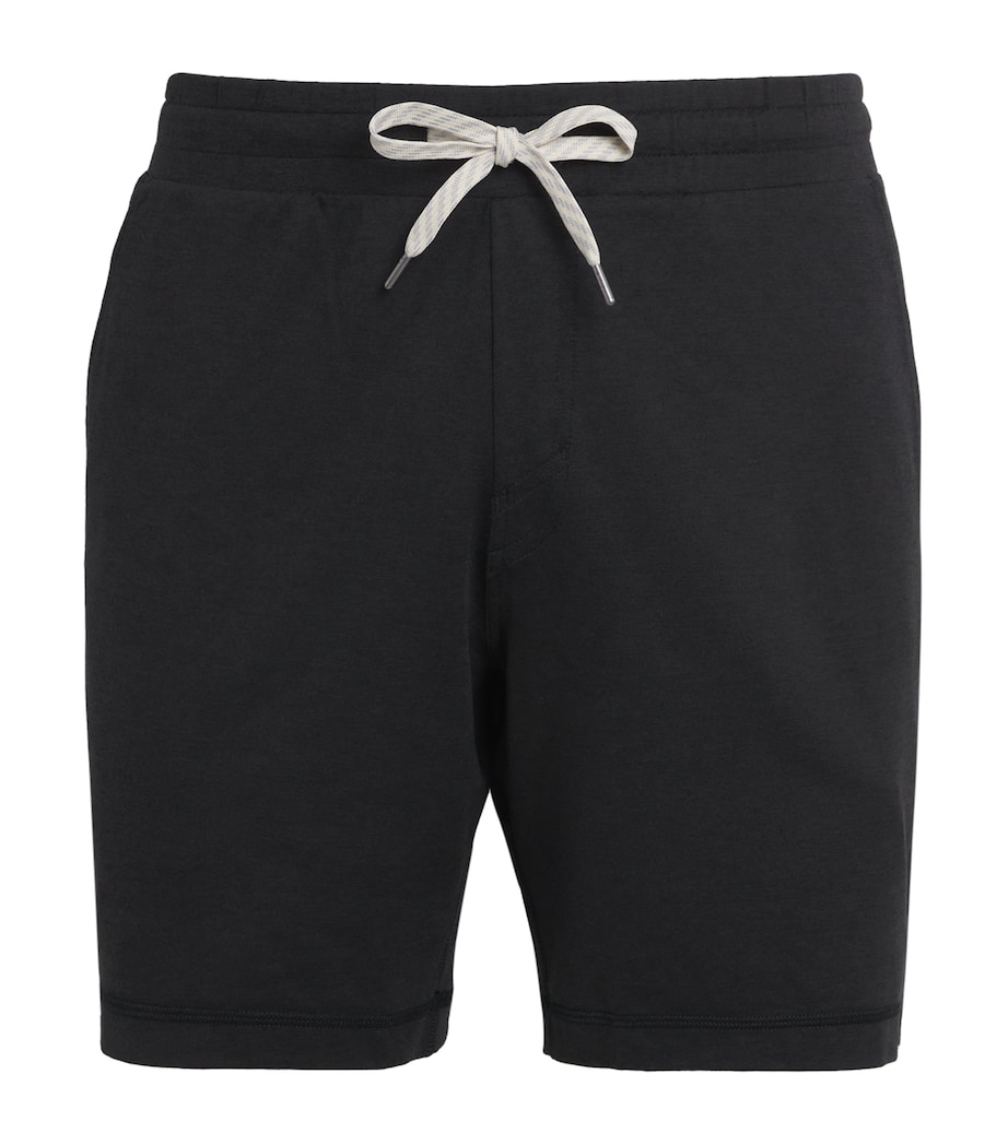 VUORI Mens Ponto Performance Sweat Shorts Hbk/black Heather Image 1