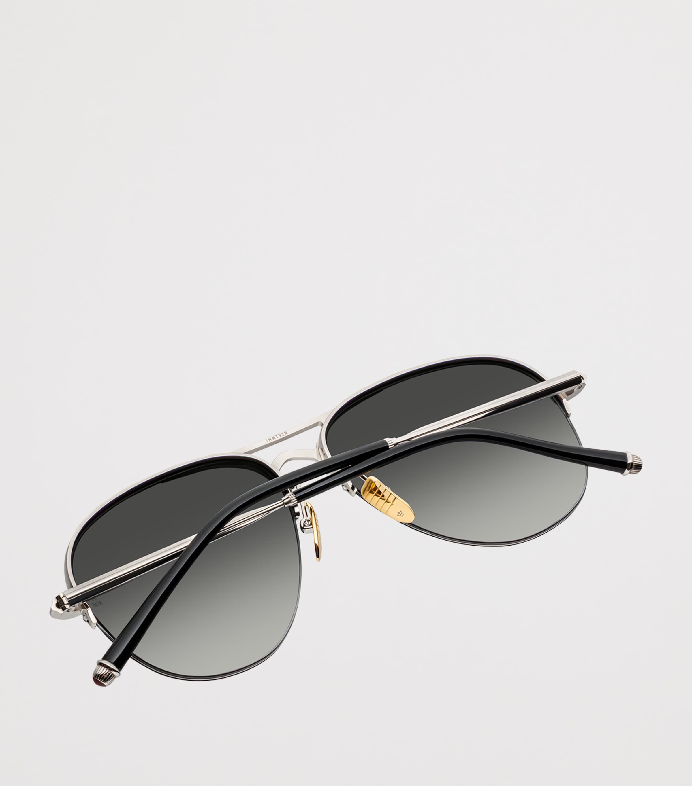 Metal Amelia Aviator Sunglasses  EMERALD  CR39 Image 4