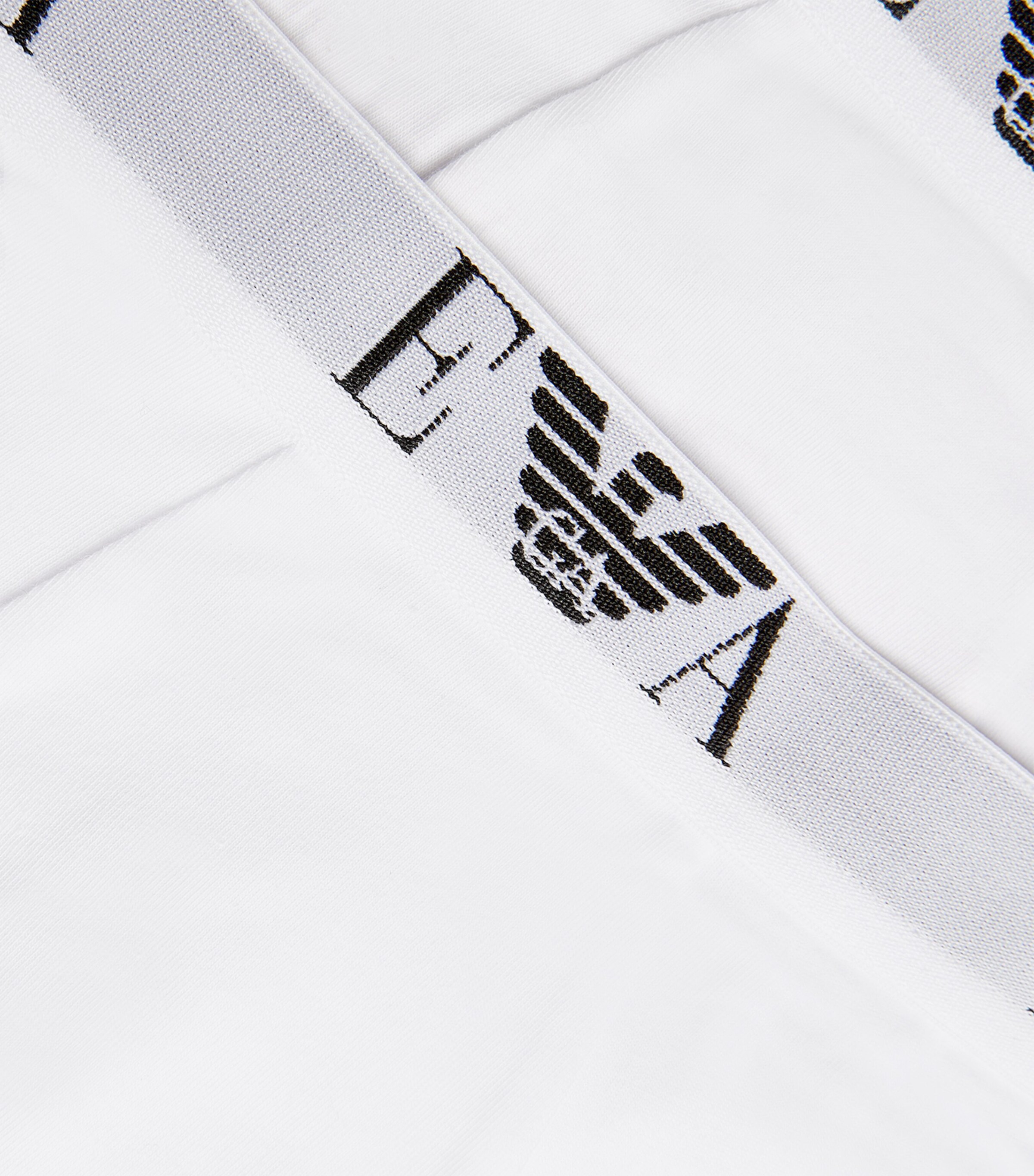 Stretch-Cotton Eagle Monogram Trunks (Pack of 3) 16510 WHT Image 5