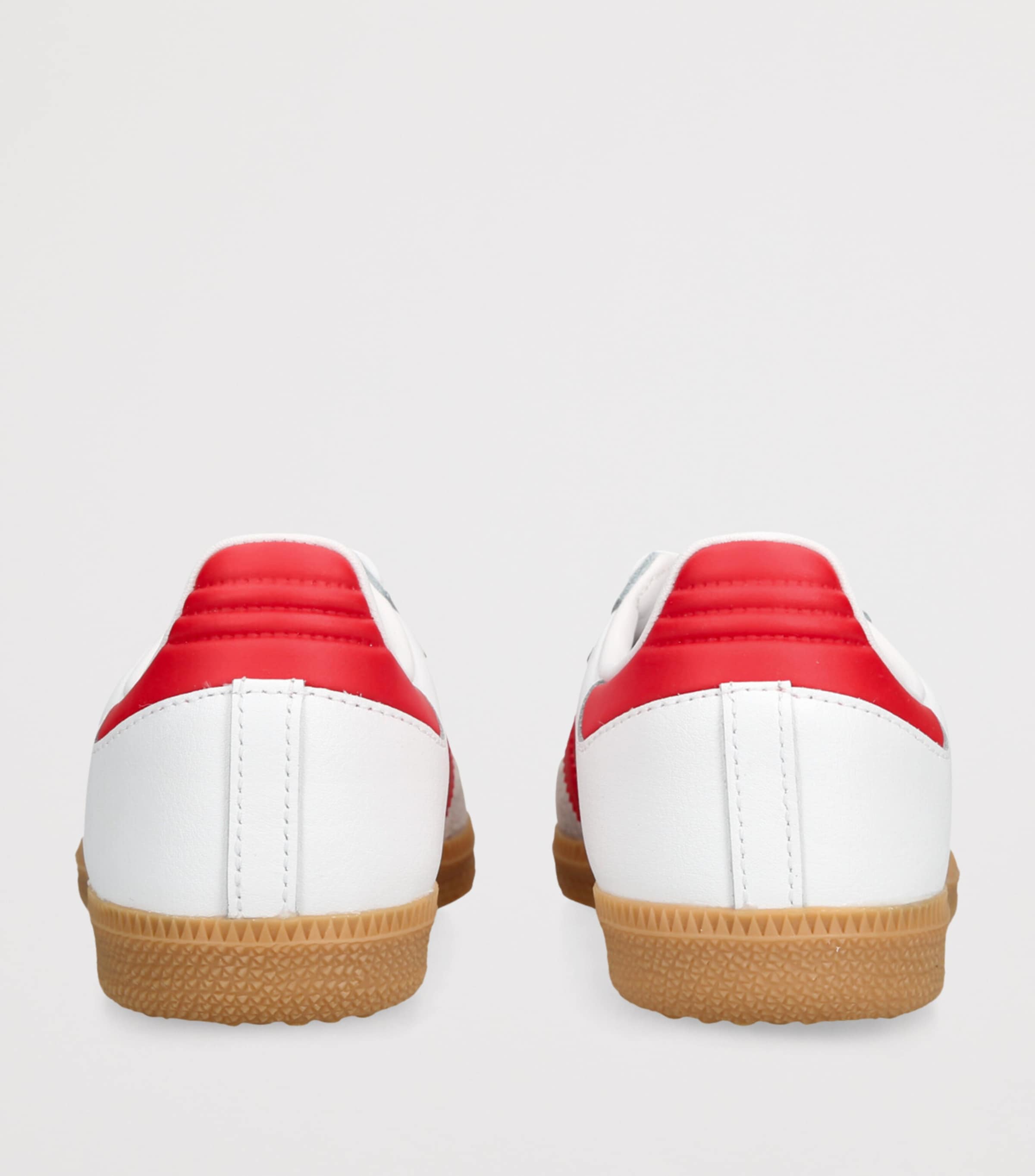 Leather Samba OG Sneakers WHITE/RED Image 2