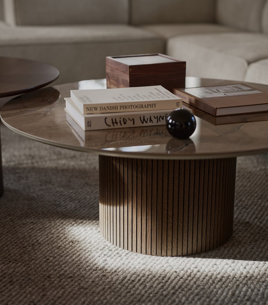 BoConcept Ceramic Santiago Coffee Table Brown / Dark Oak Image 4
